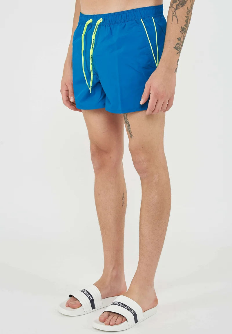 SUNDEK Coltrane Board-Badeshorts – Tief