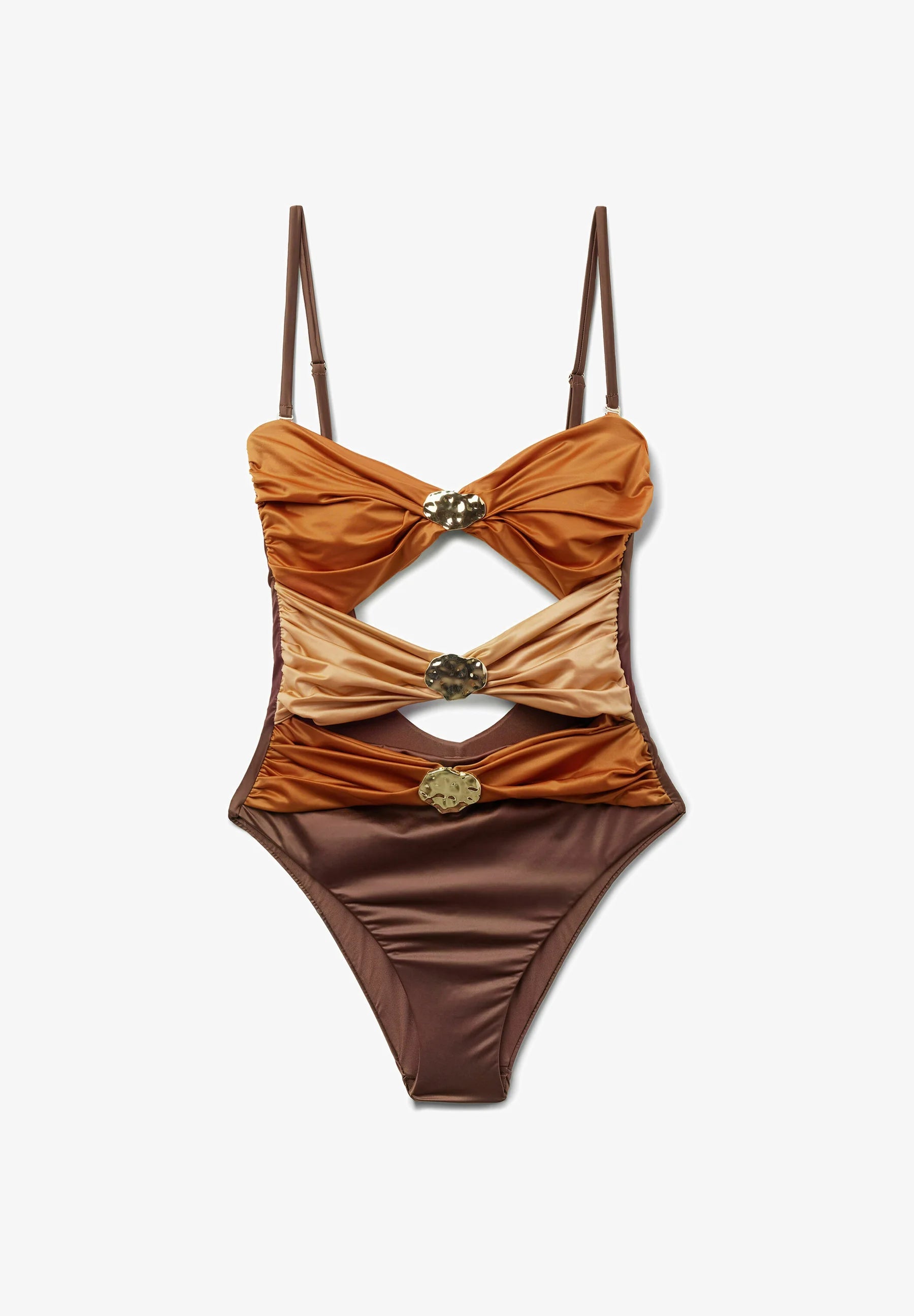 Maillot de bain Calzedonia Sunset Shades – Marron
