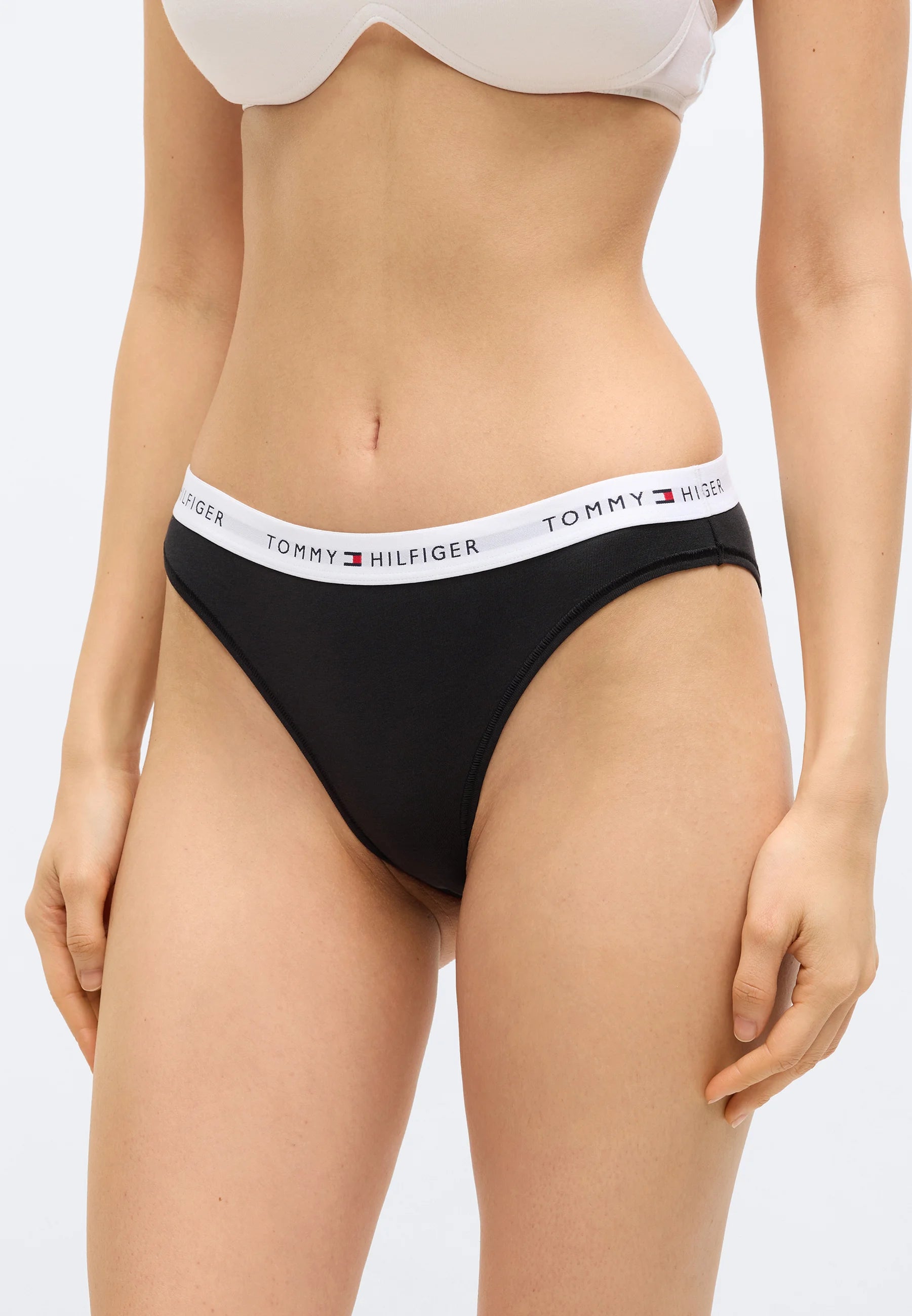 Tommy Hilfiger Essential Logo Lot de 5 – Noir