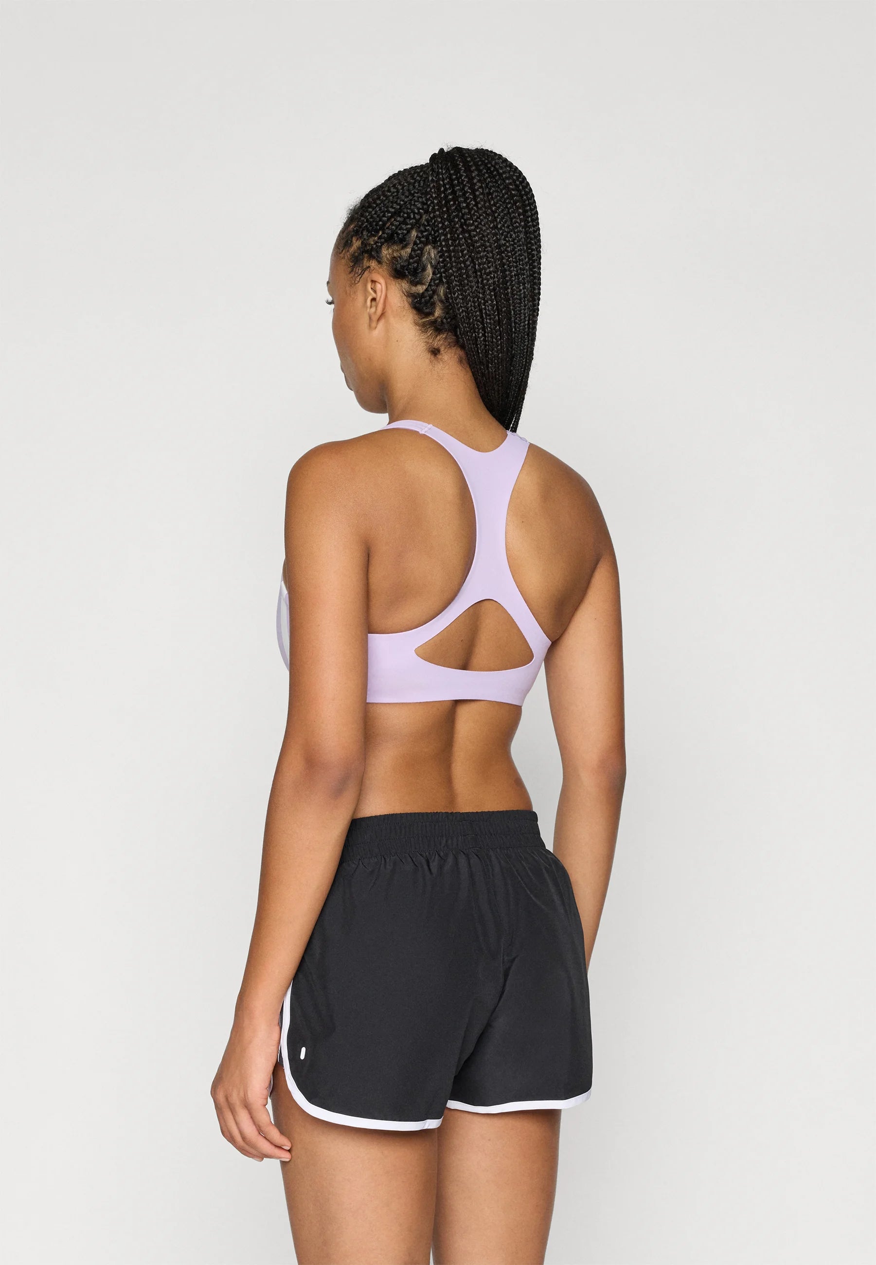 Podprsenka Adidas Performance Adizero Medium Support – Powder Plum