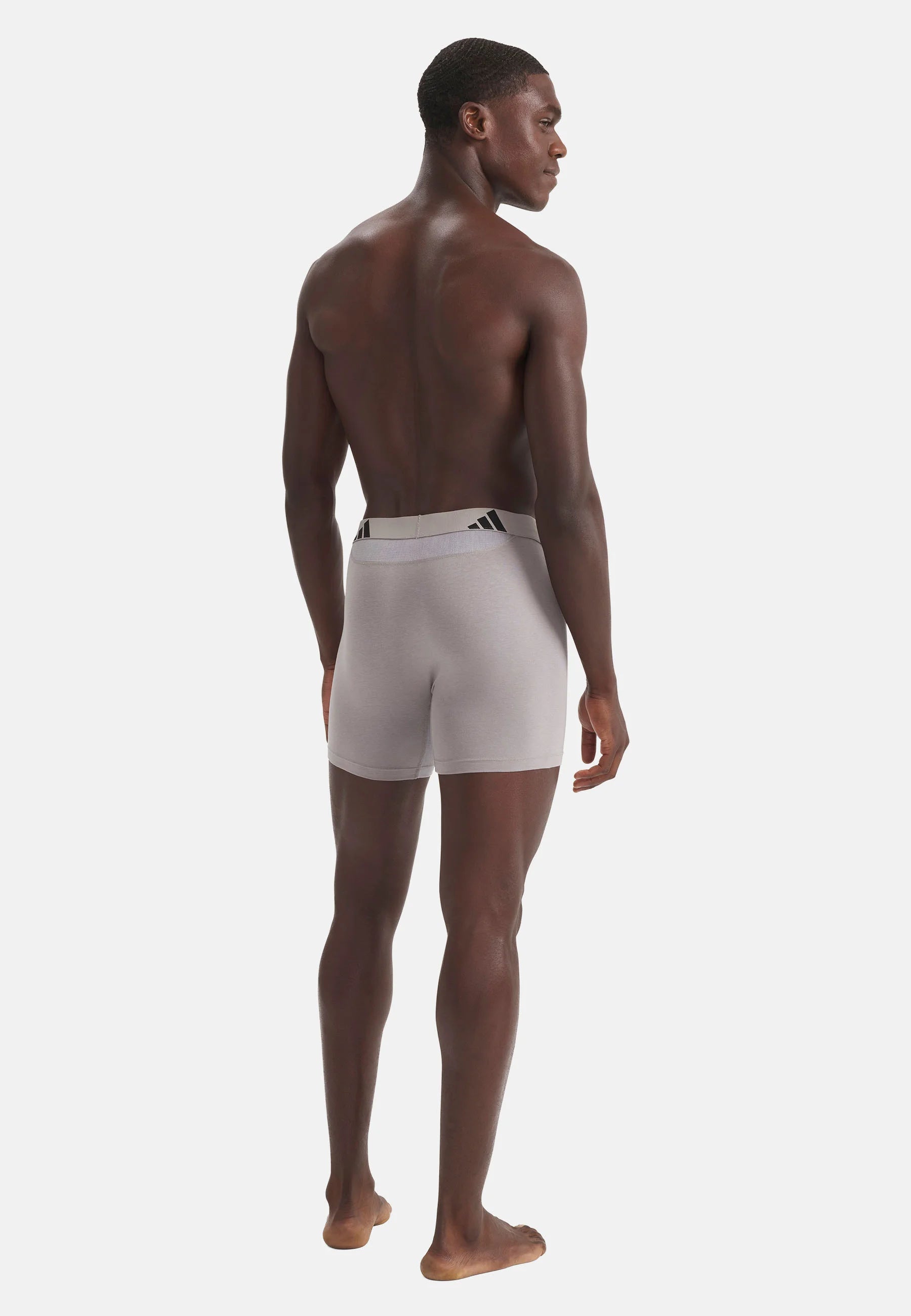 Adidas Sportswear Essential 4 Pack Boxer Briefs – Black, Light Grey