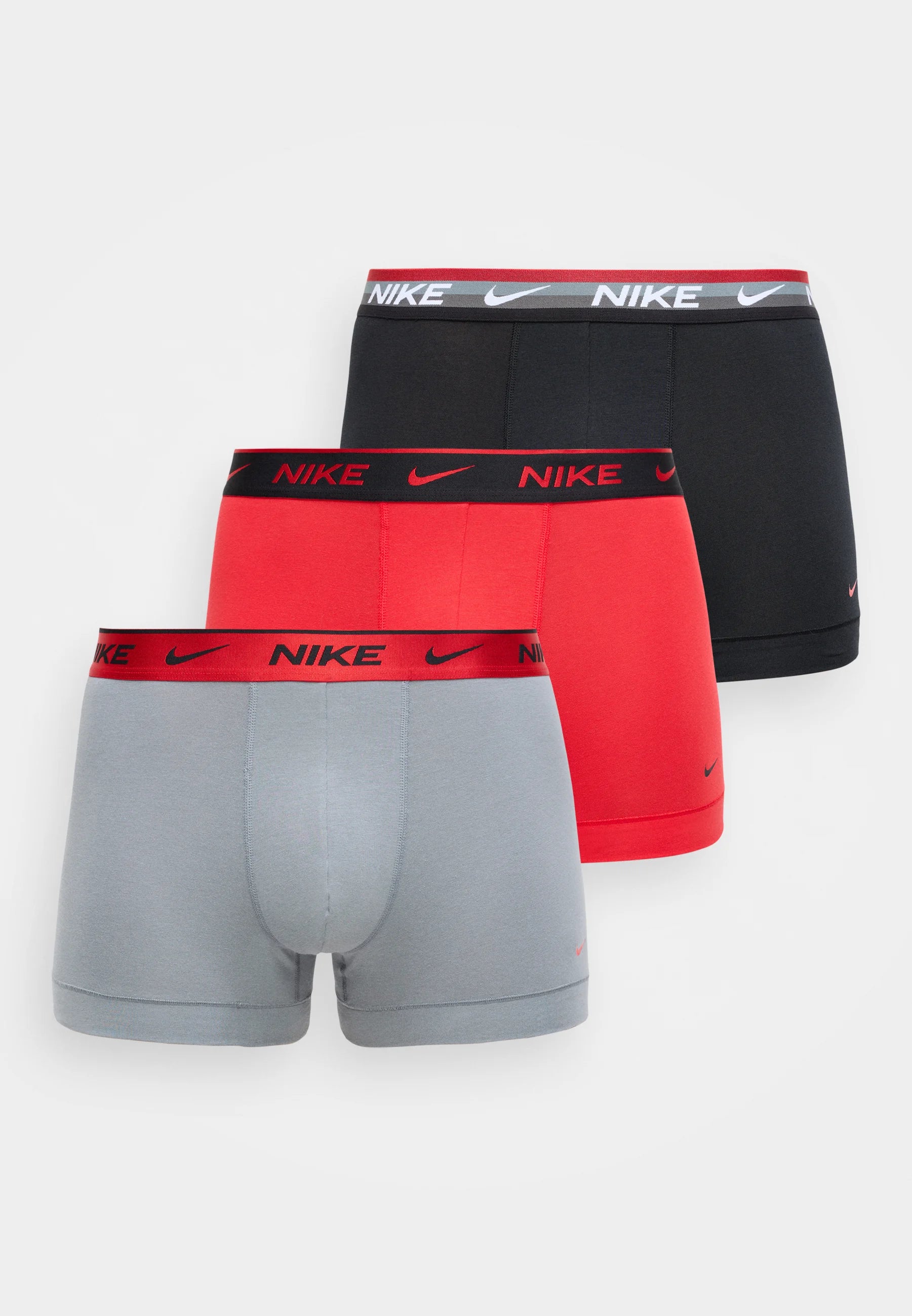 Balíček 3 kusů spodního prádla Nike – vícebarevný, černý, šedý