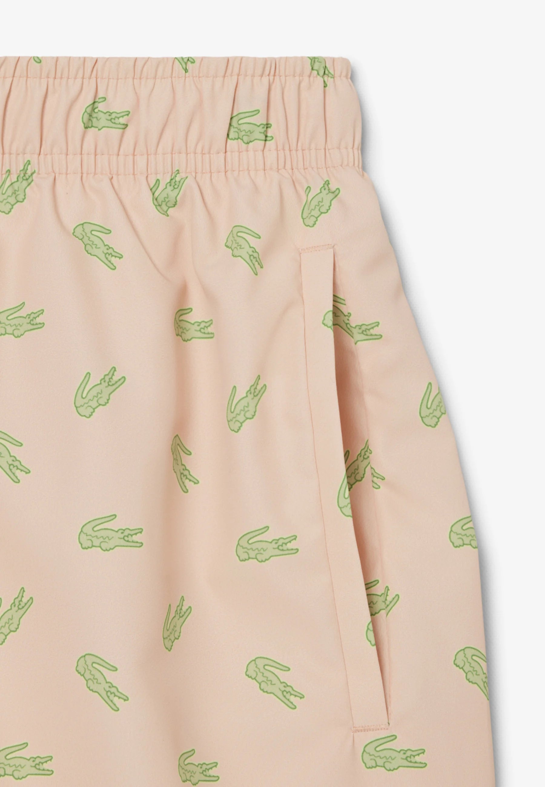 Short de bain Lacoste – Rose Pêche-BIG