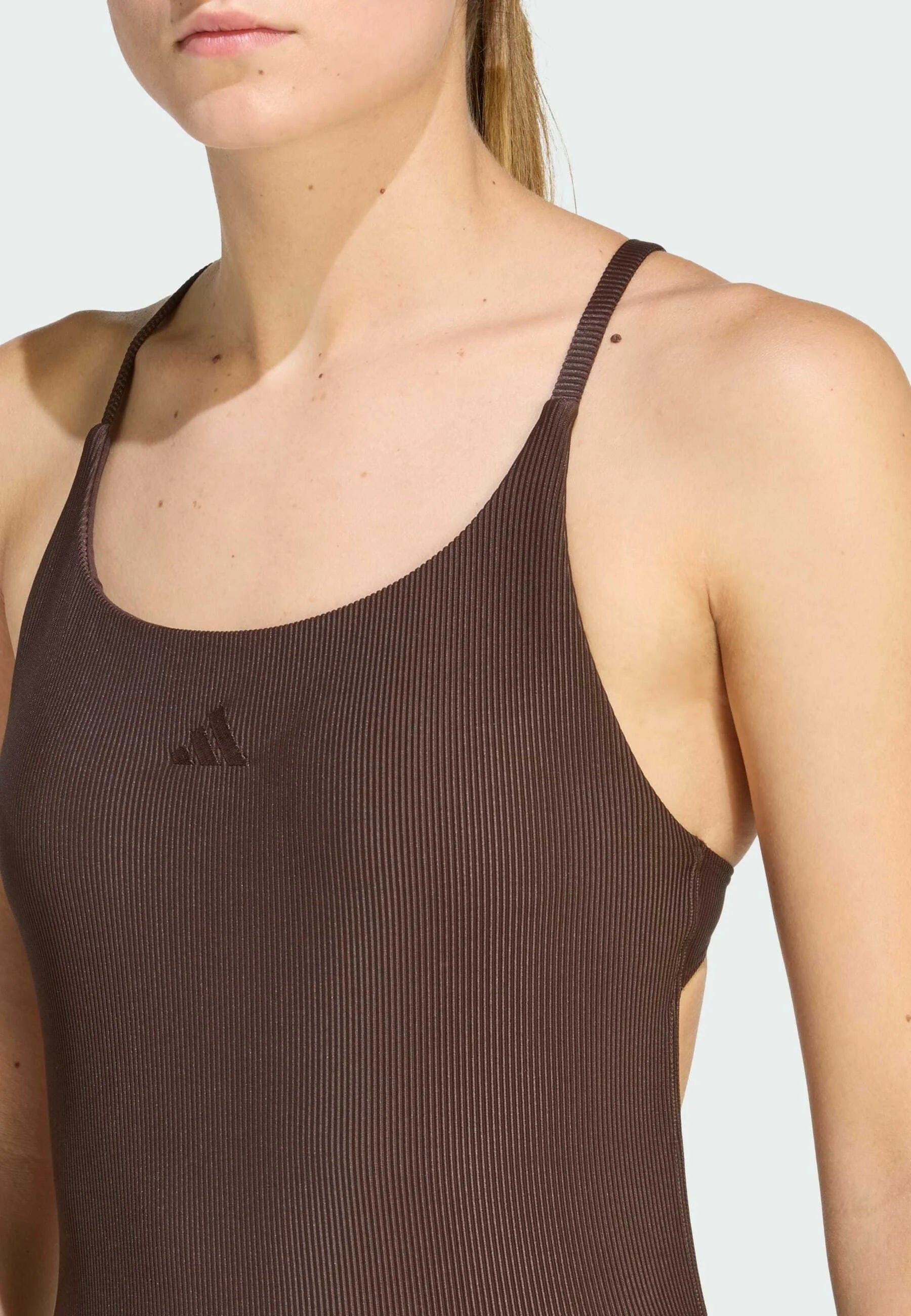 Costume da bagno intero Adidas Performance - Marrone
