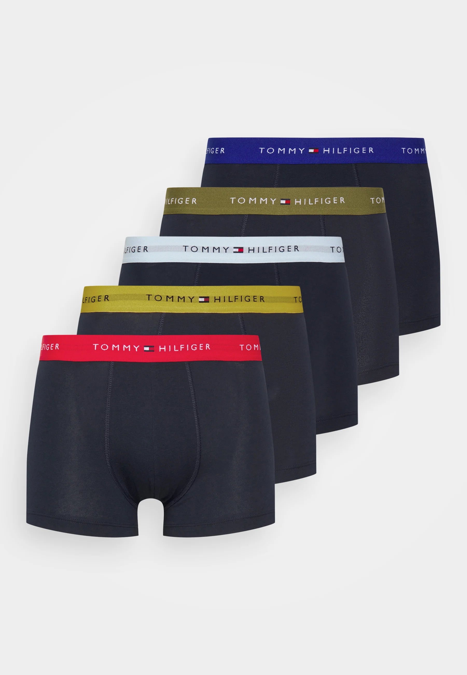 Tommy Hilfiger Signature Trunk 5 Pack – Blue
