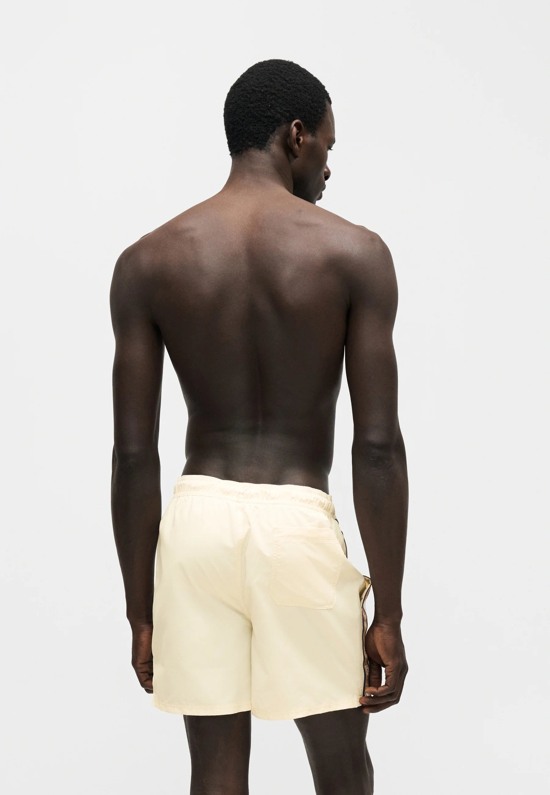 Short de bain Calvin Klein Icon – Blanc antique