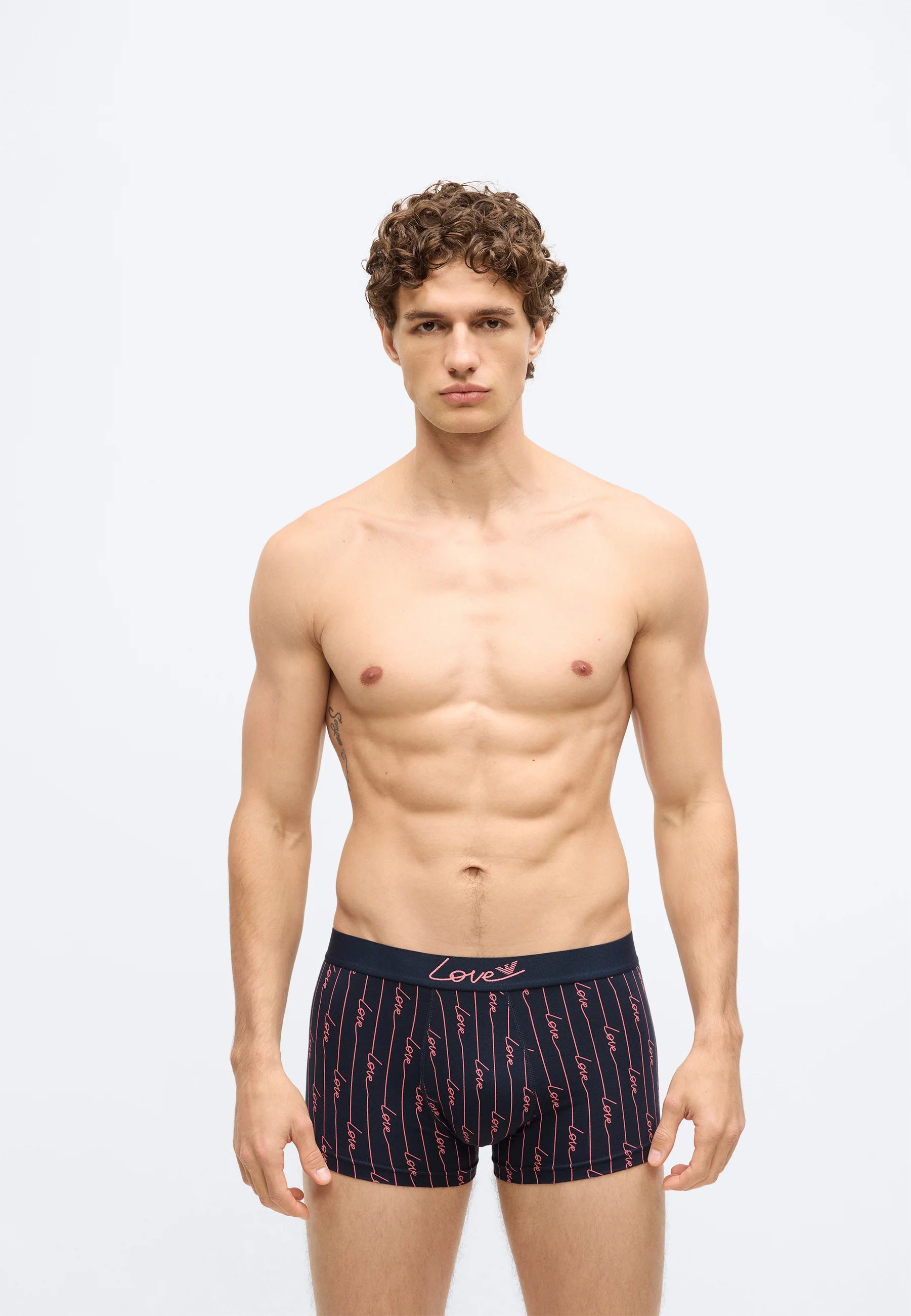 Emporio Armani VALENTINE Capsule Trunks 2 Pack – modrá