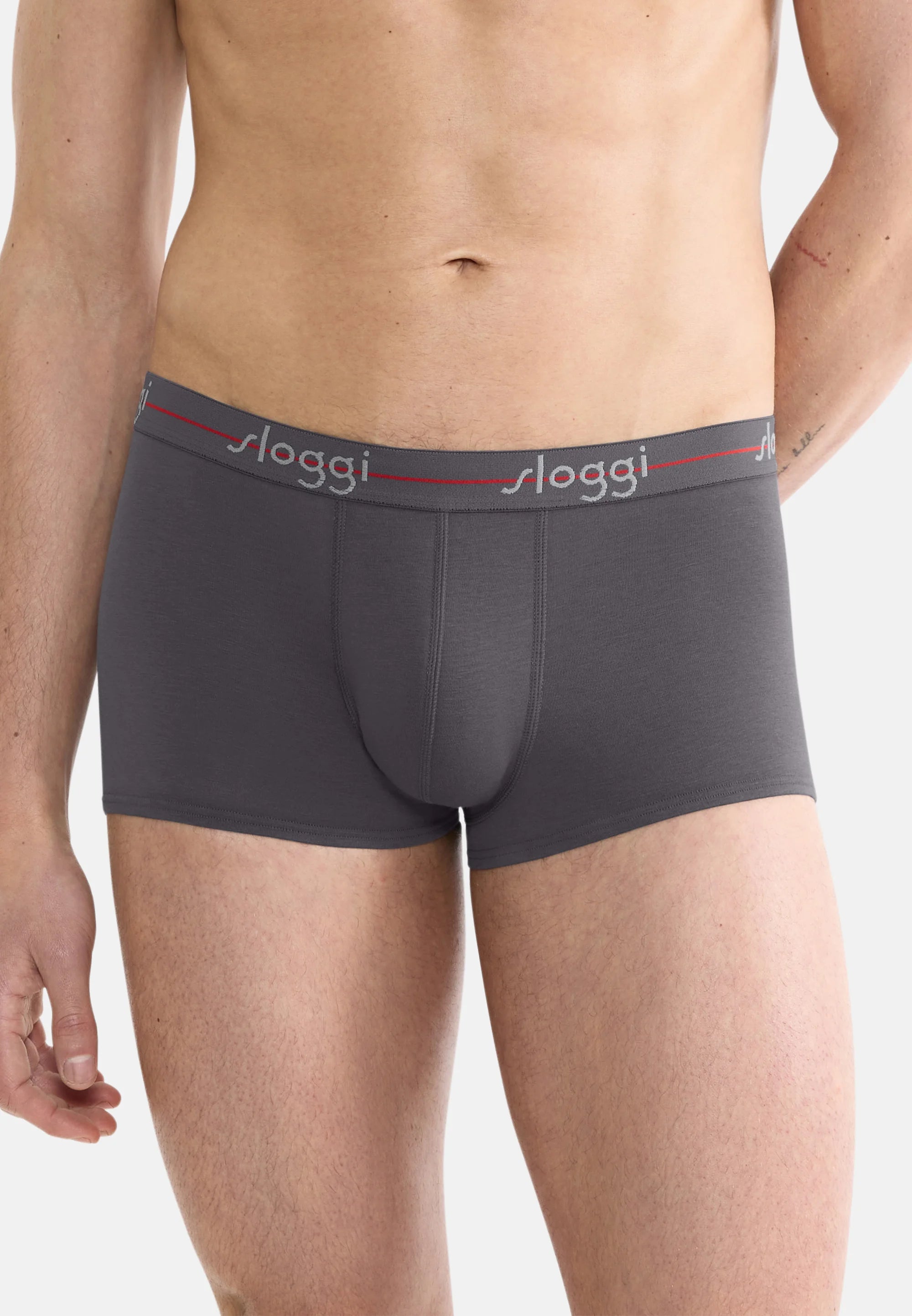 Lot de 6 caleçons Sloggi – Graphite, Gris pierre