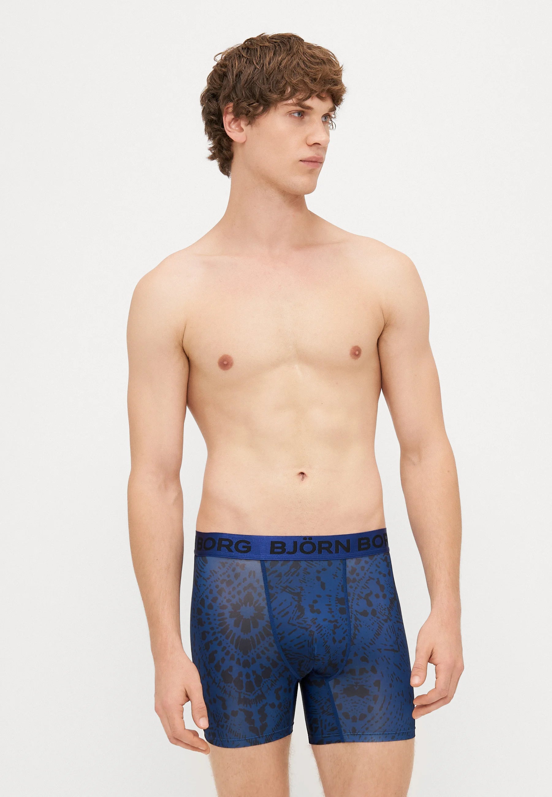 Björn Borg Sports 5 Pack Boxer Briefs – Blue, Black