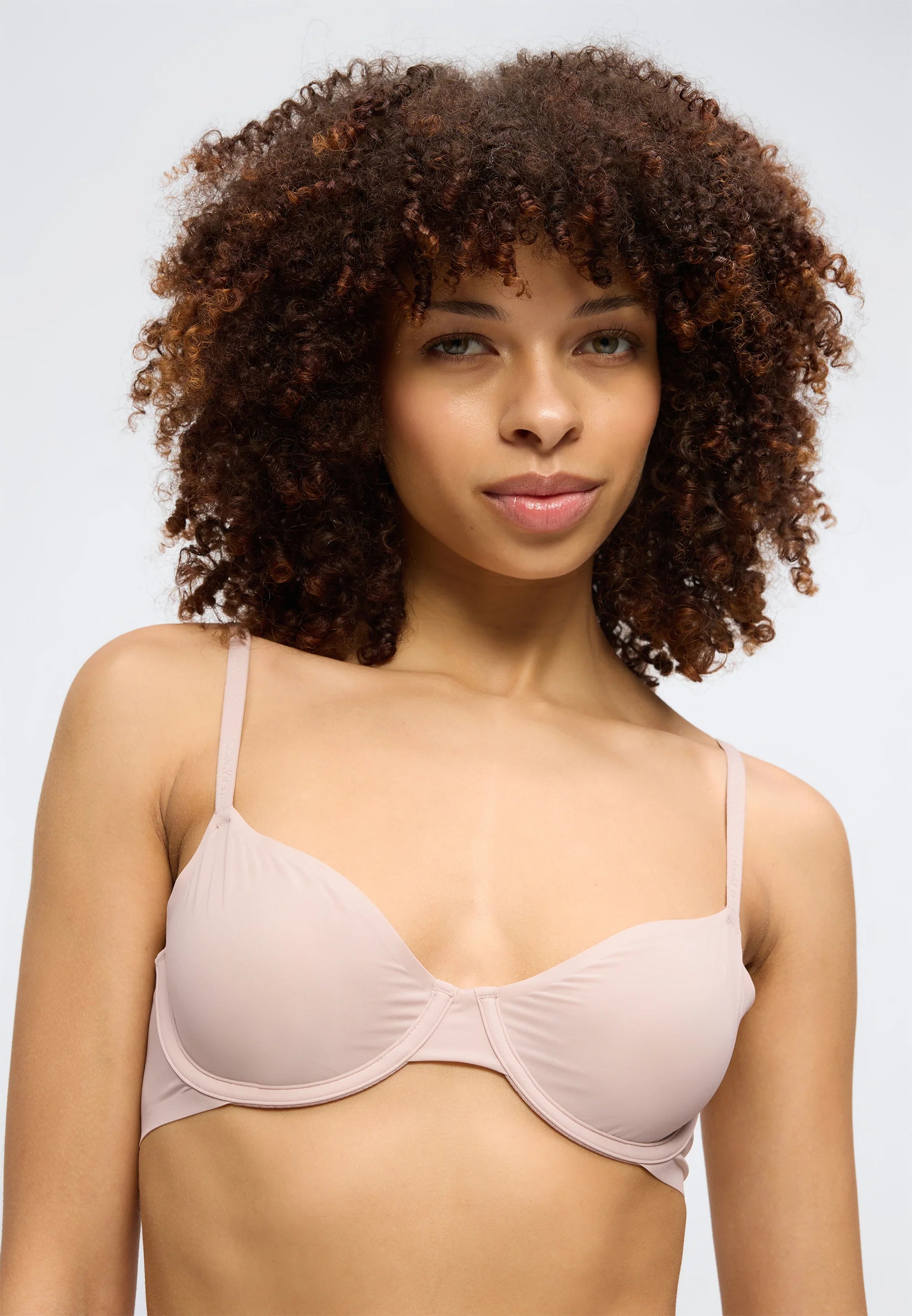 Calvin Klein Unlined Mesh Underwired Bra – Cedar