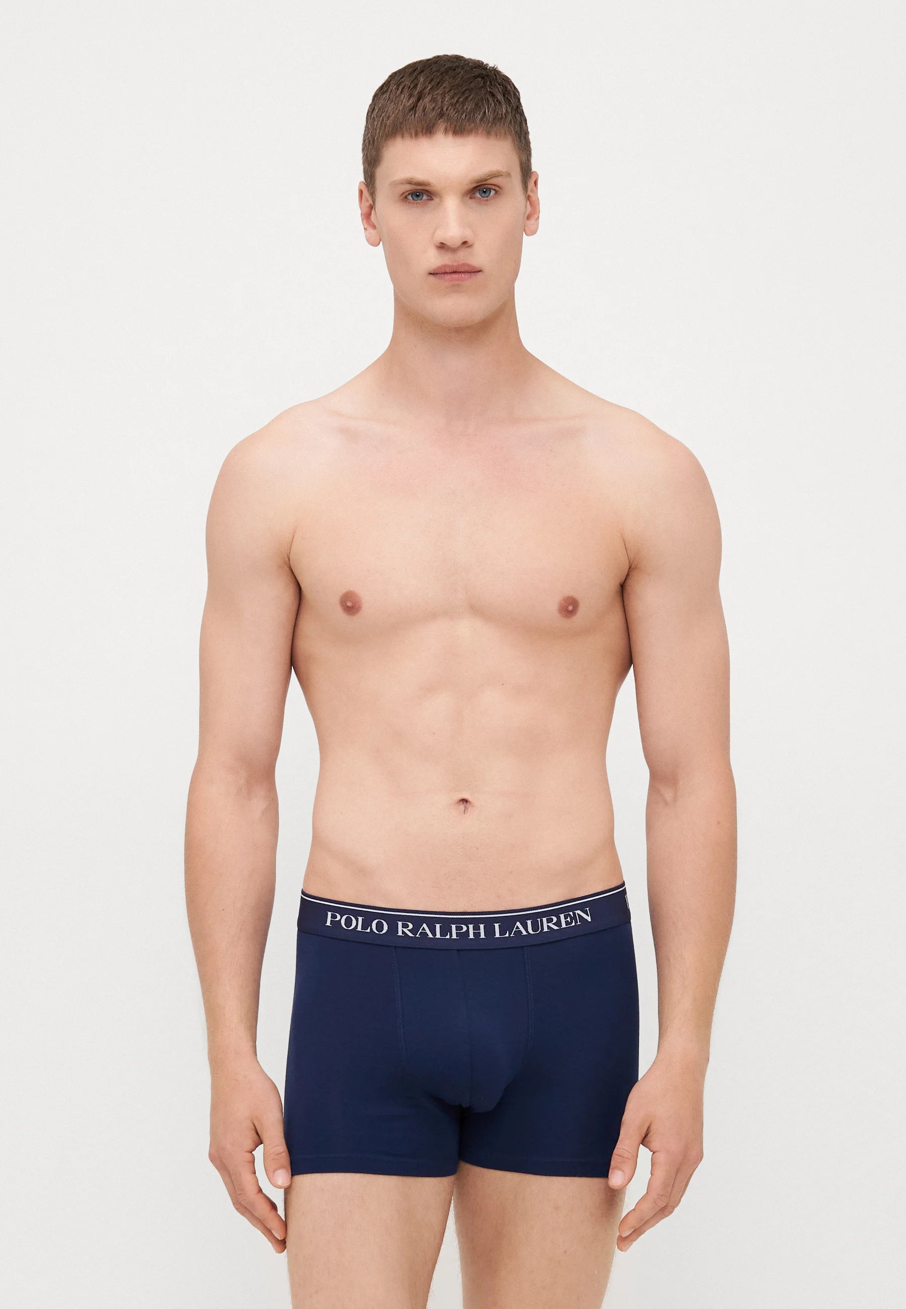 Polo Ralph Lauren Cotton Stretch Trunks – 5 Pack – Navy, Grey, Green, Wine, White