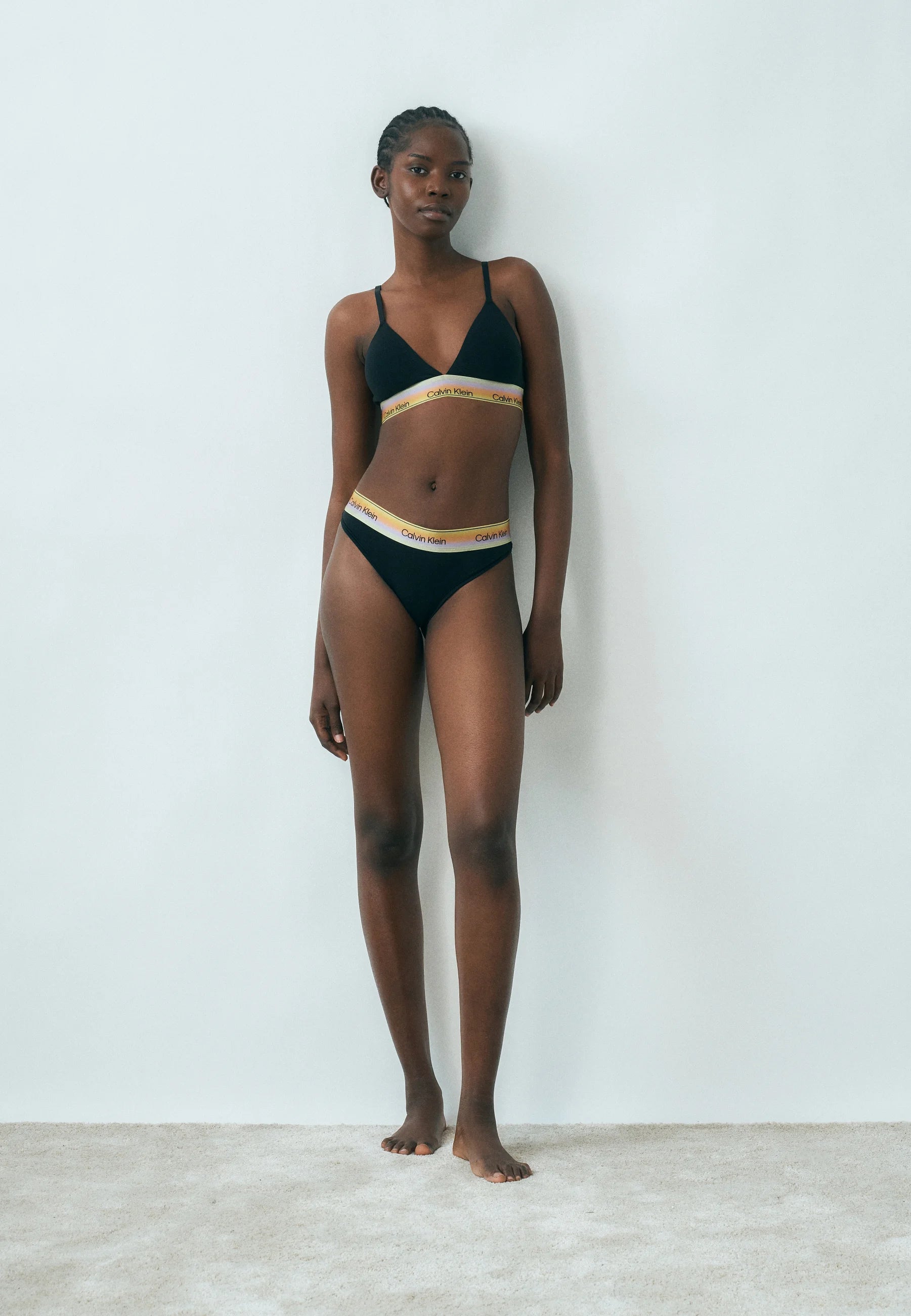 Calvin Klein Pride Thong – černá