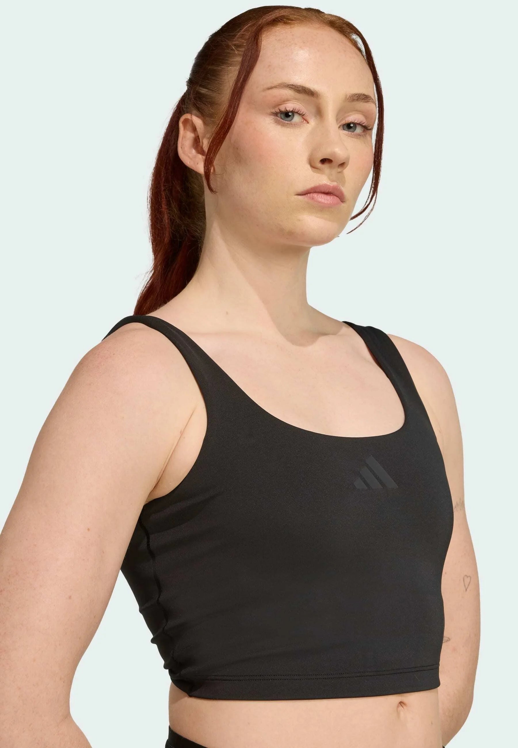 Soutien-gorge de sport Adidas Performance PWR Tank Light Support – Noir