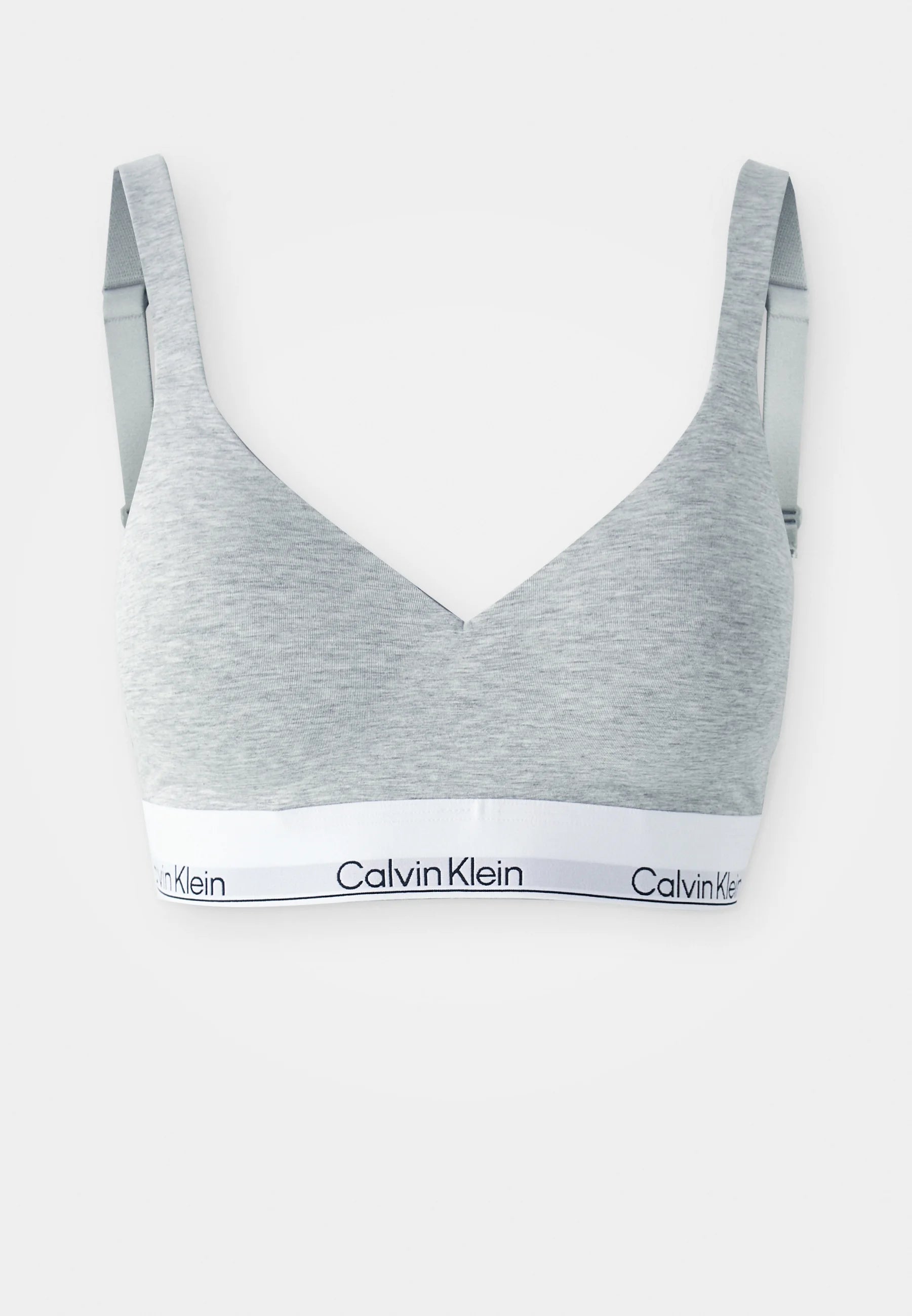 Calvin Klein Icon Lift Bralette T-Shirt Bra – šedá Heather
