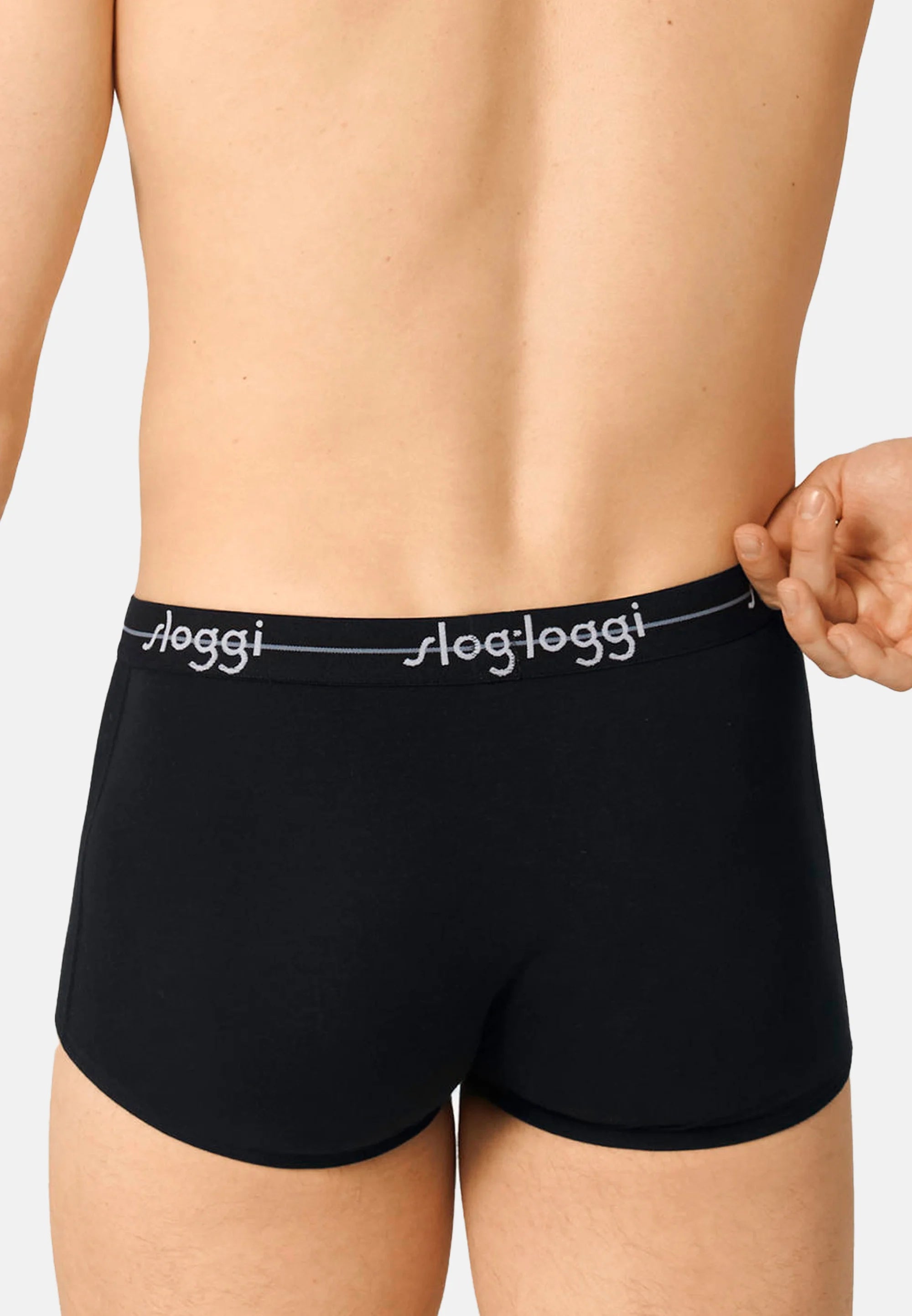 Sloggi Start Hipster Trunks 6 Pack – černá