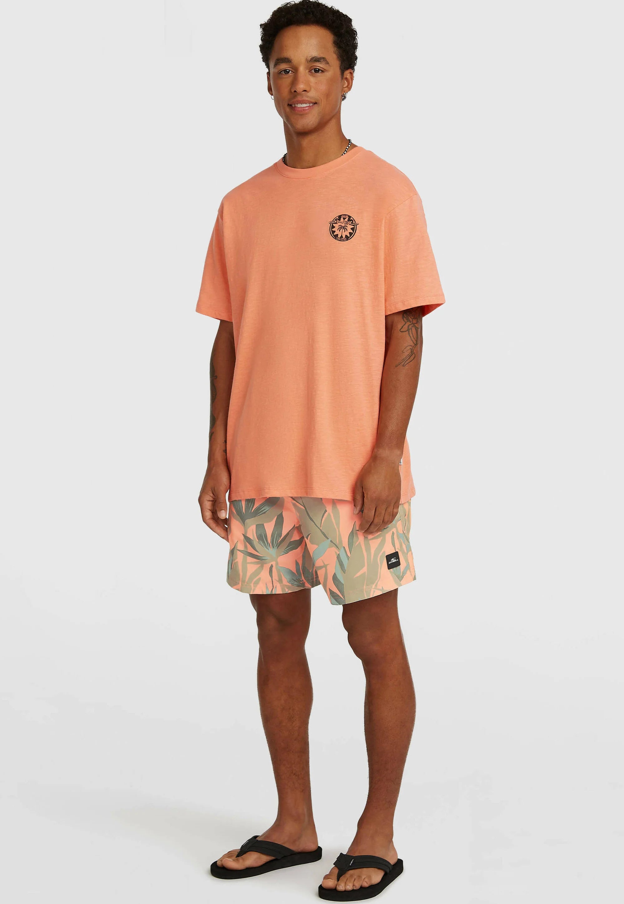 O’Neill Tropicana Big Swim Shorts – oranžové