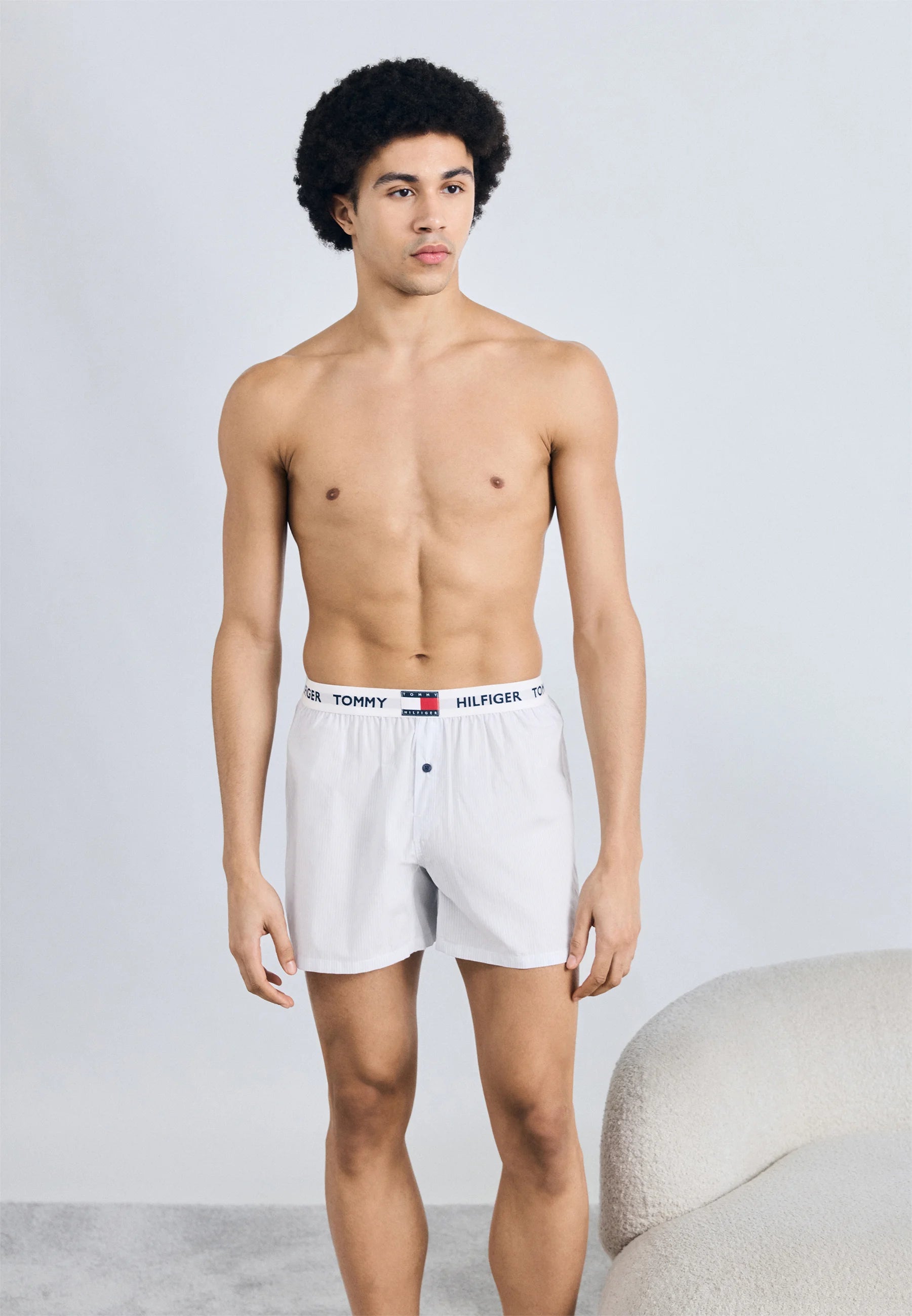 Tommy Hilfiger Heritage 3 Pack Boxer Shorts – Navy, Ithica