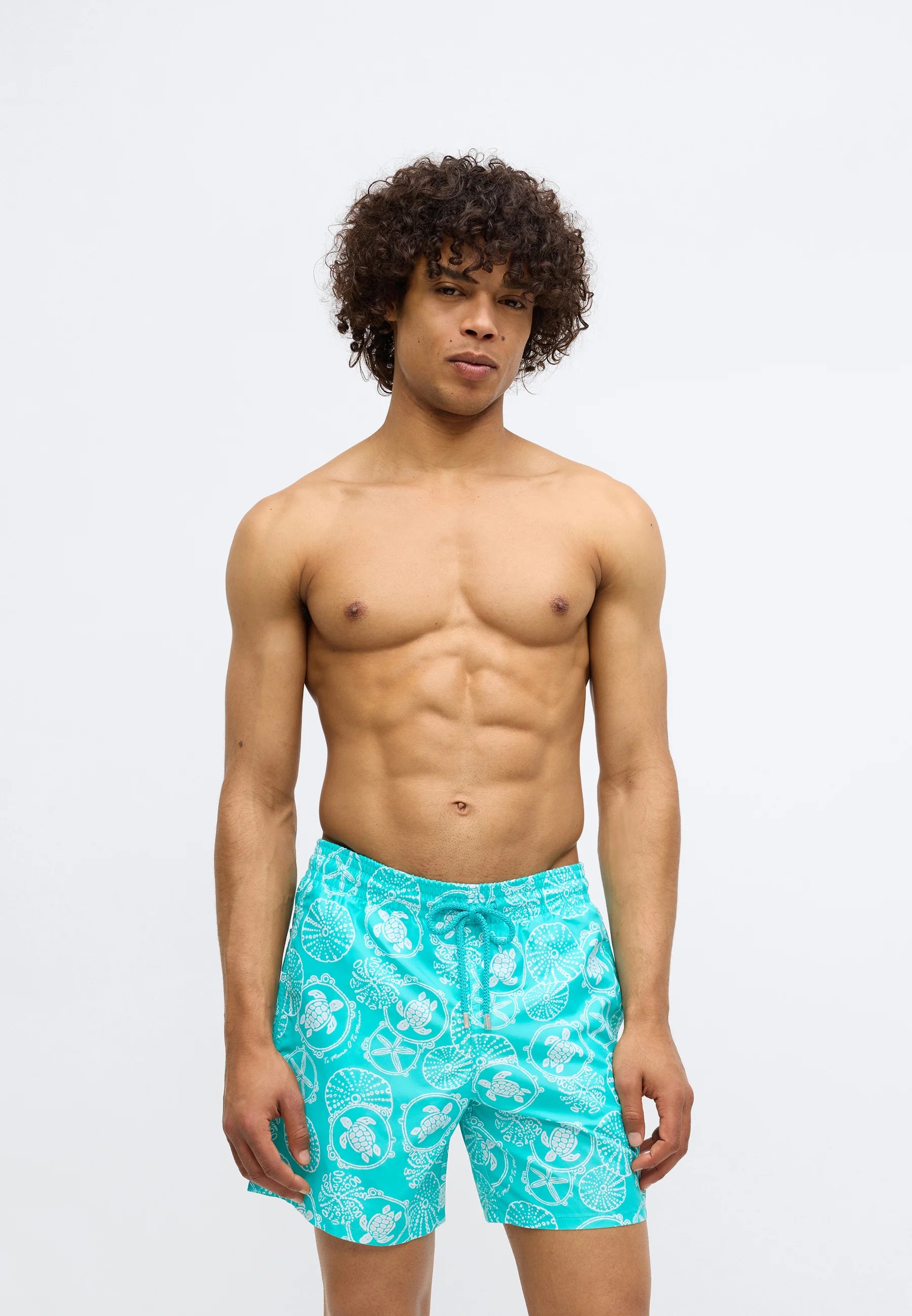 Vilebrequin Moorea Badeshorts – Diskogrün