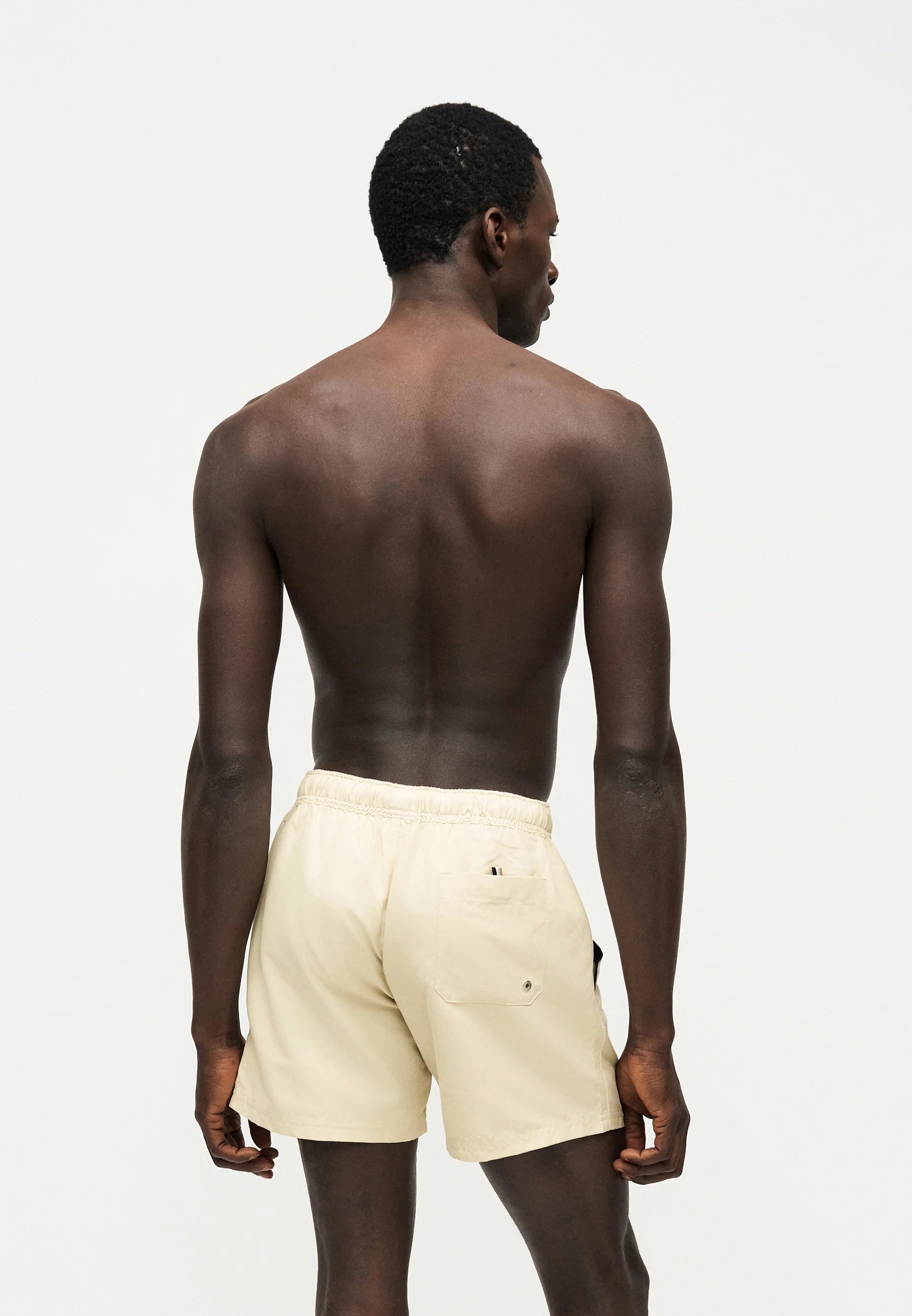 BOSS Dogfish Swim Shorts – White