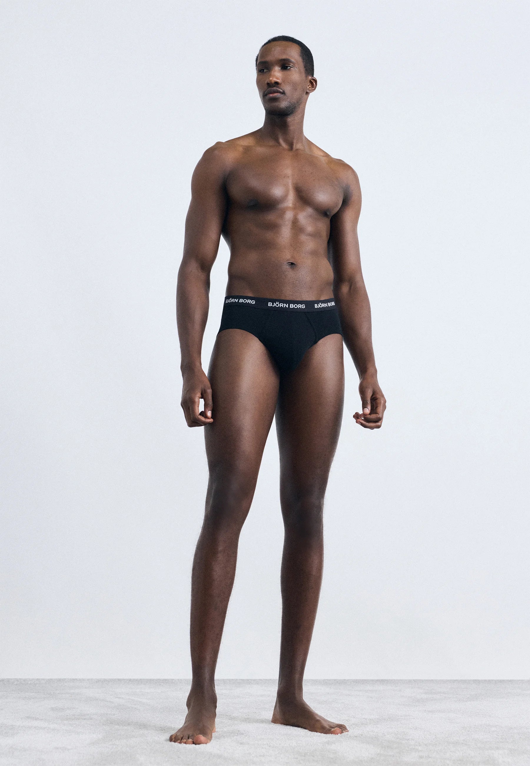 Björn Borg Stretch Brief – 3 pary – figi – czarne