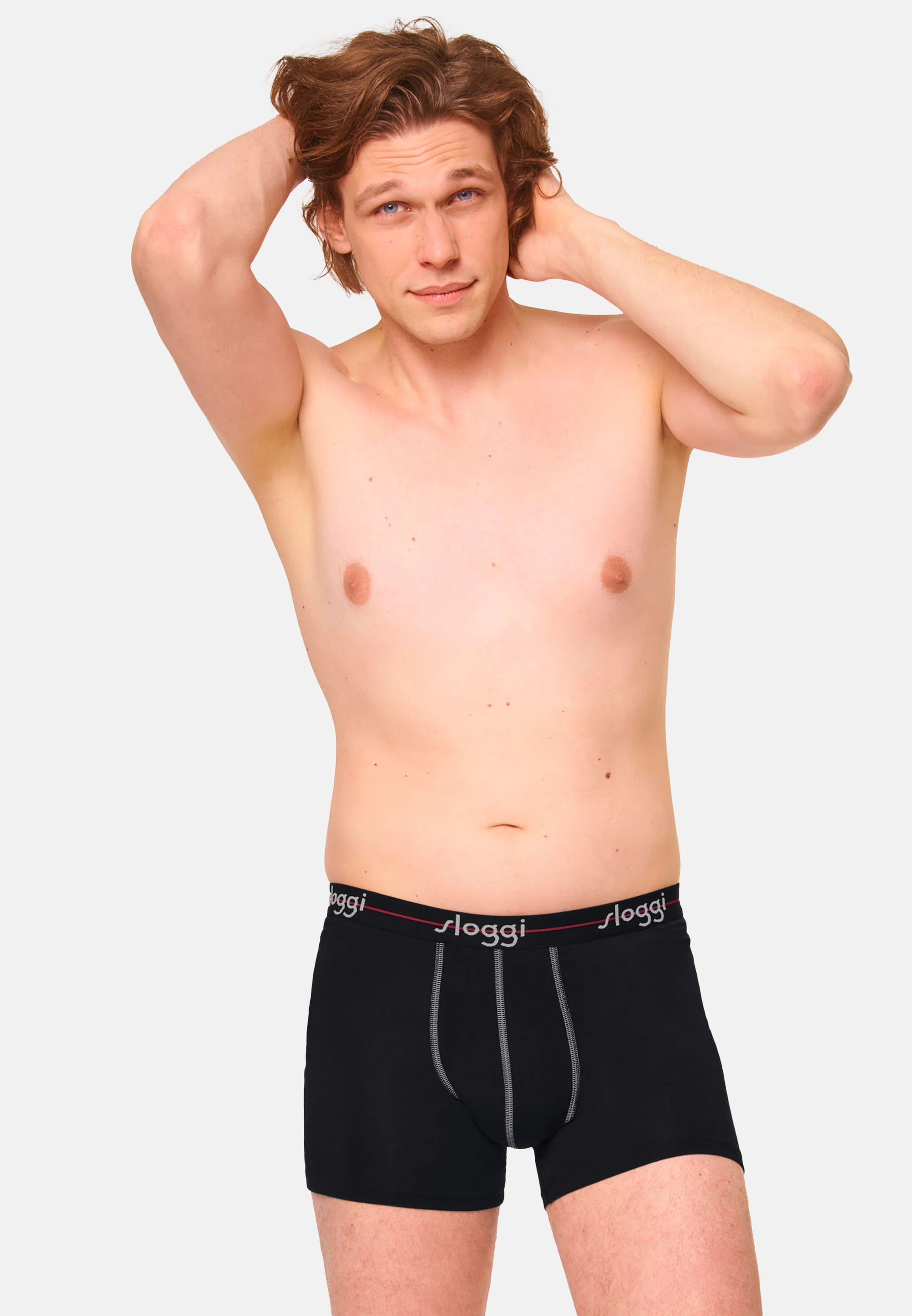 Sloggi Boxer Briefs 4 Pack – Red , Dark Combination