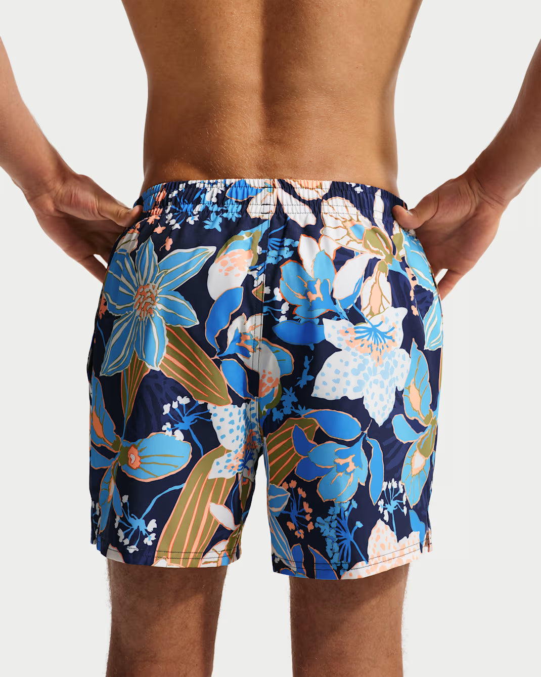 Short de volley doublé Nike Swim Breaker Brief - Midnight Navy