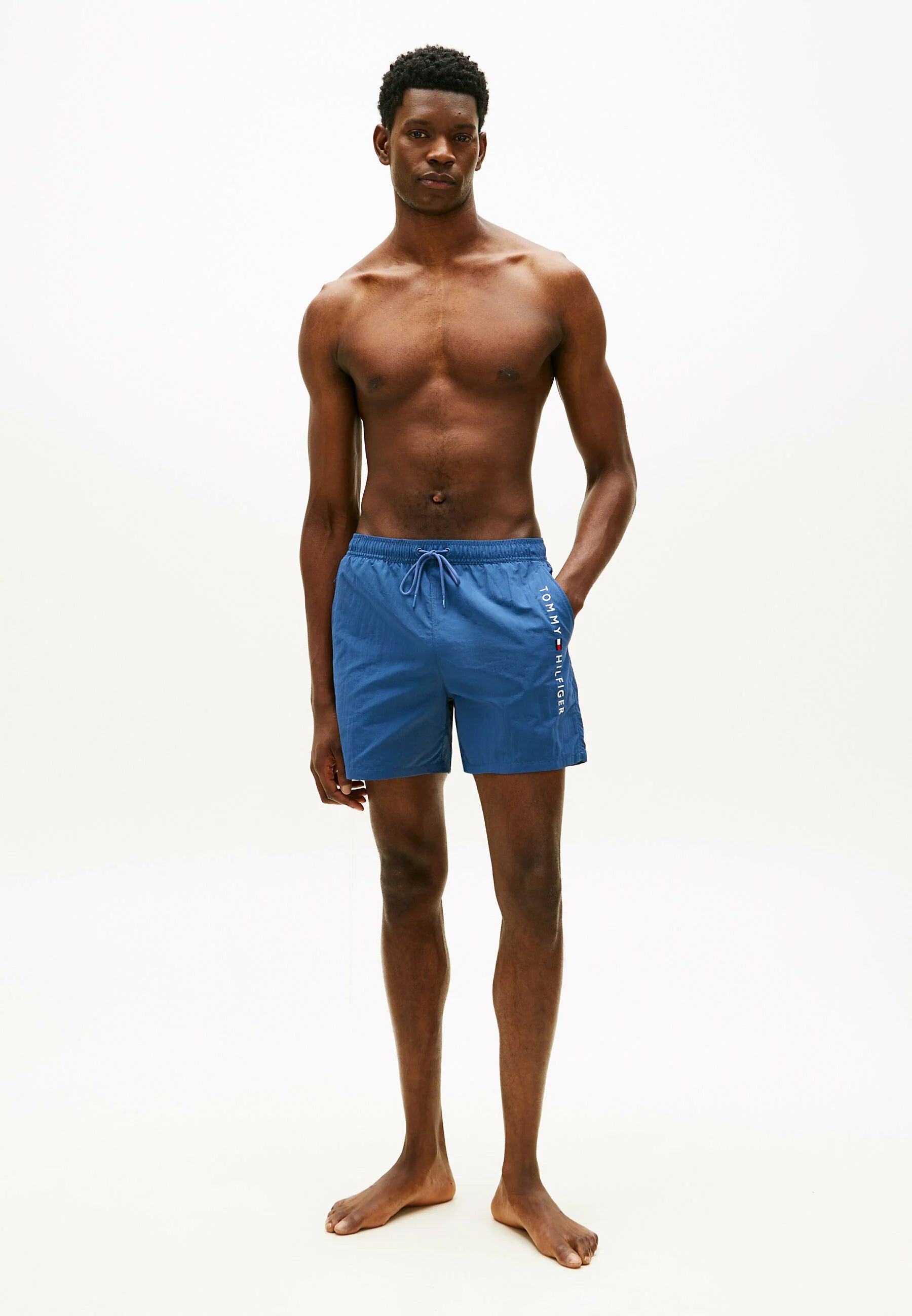 Pantaloncini da bagno con coulisse Tommy Hilfiger - Mar Egeo