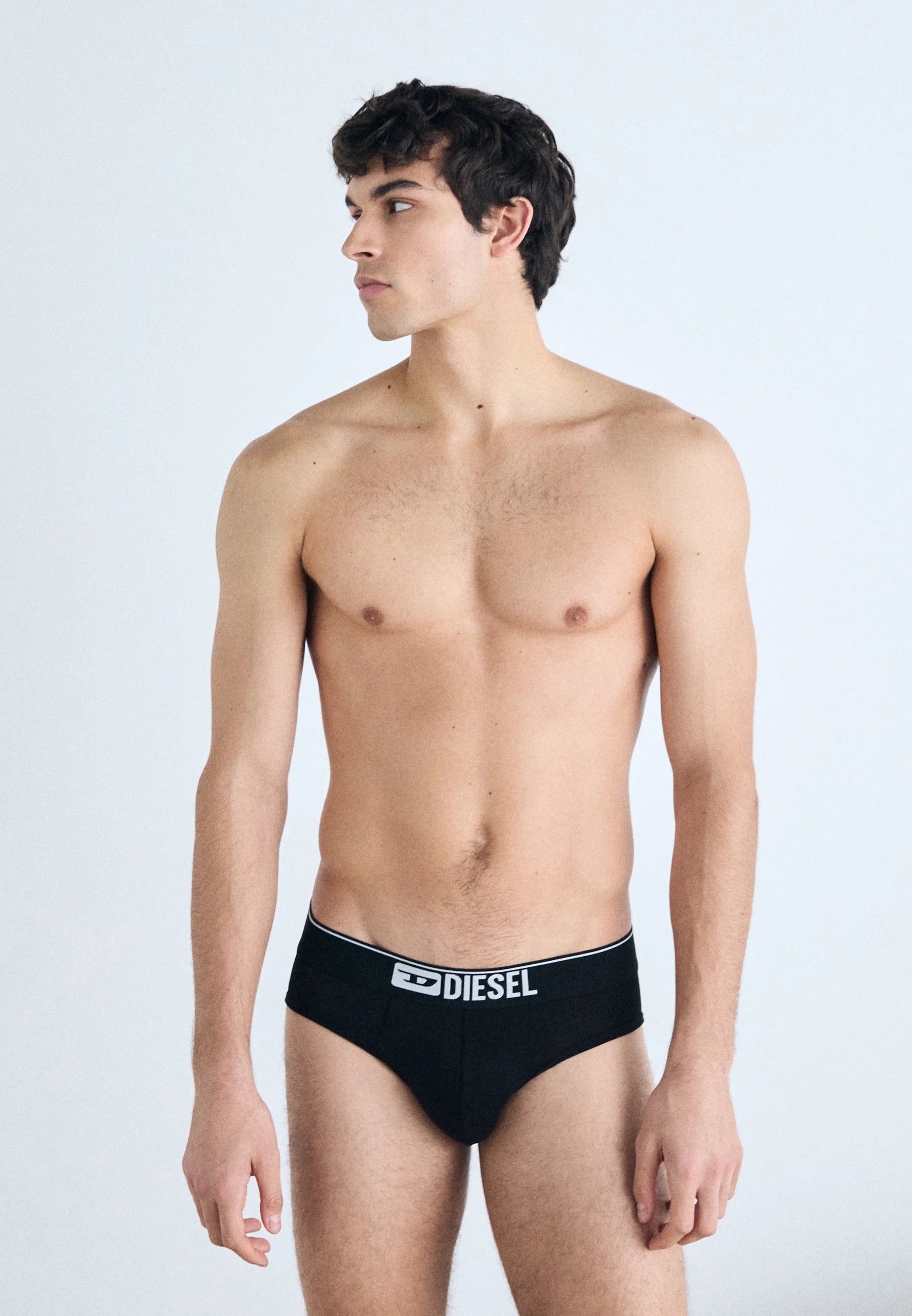 Diesel Andre 3er-Pack Slips – Schwarz