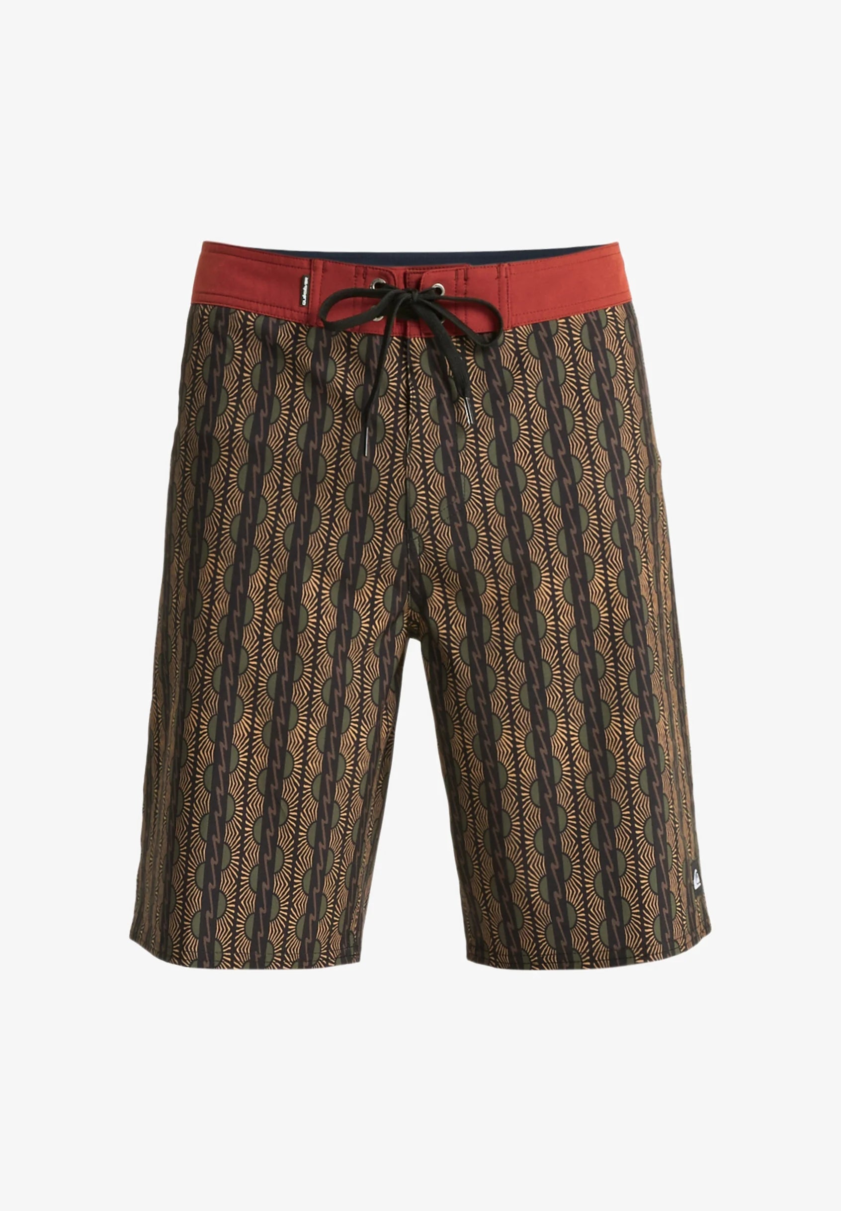 Short de bain Quiksilver Surfsilk Straight 20 Board – Marron