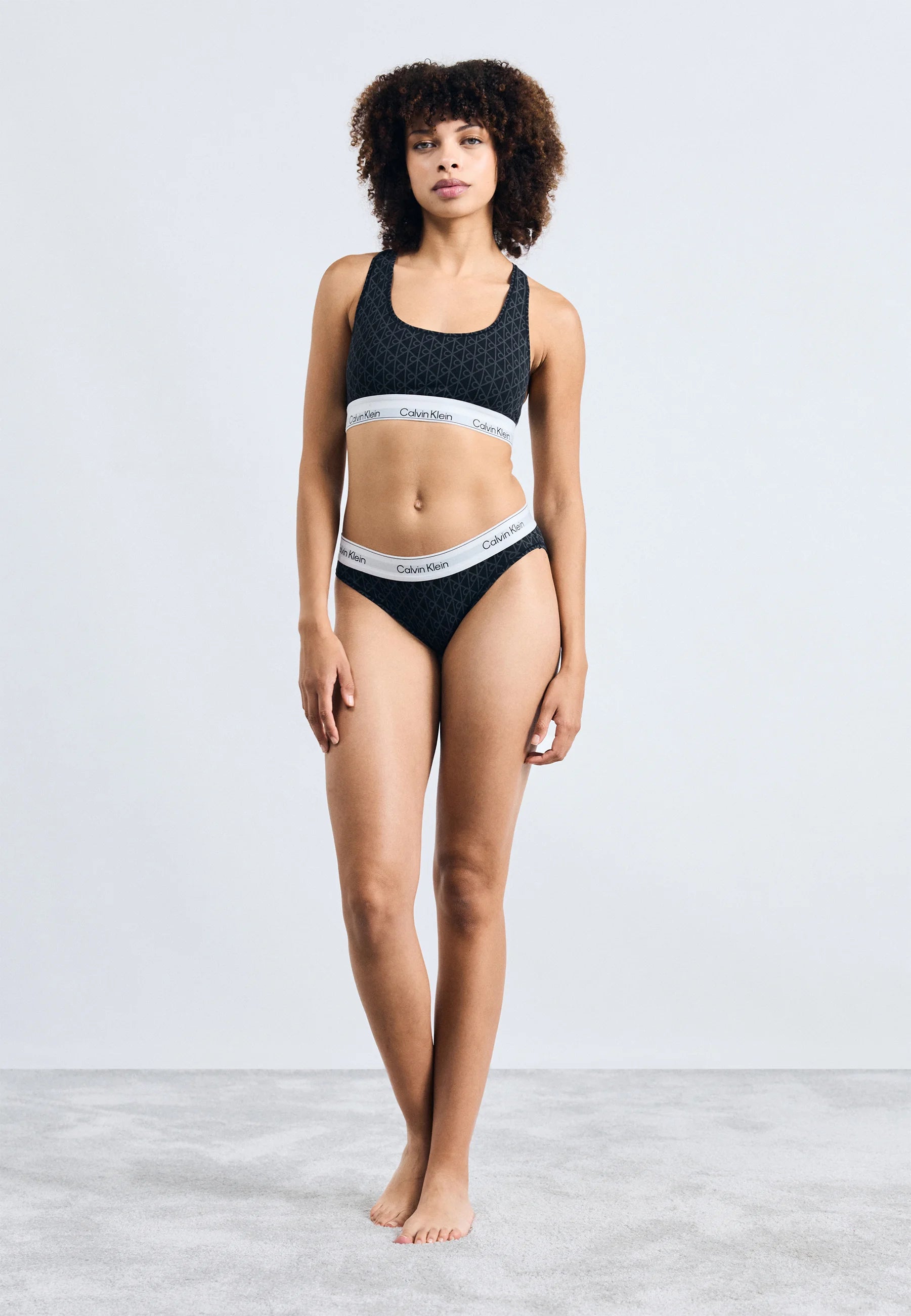 Soutien-gorge souple Calvin Klein Bustier - Noir, Gris Ashford