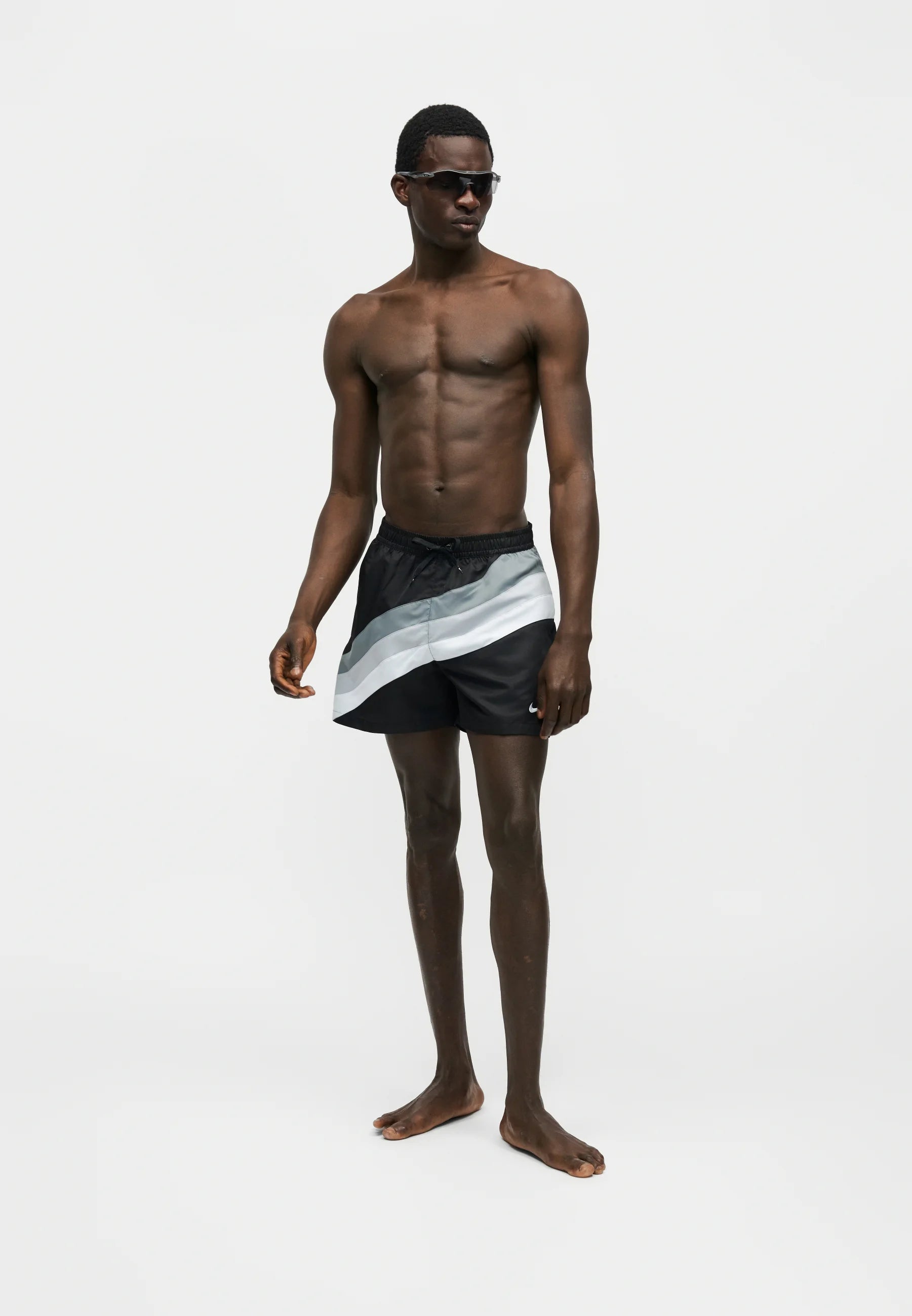 Nike Swim Breaker Wave Volley Swimming Shorts – Black
