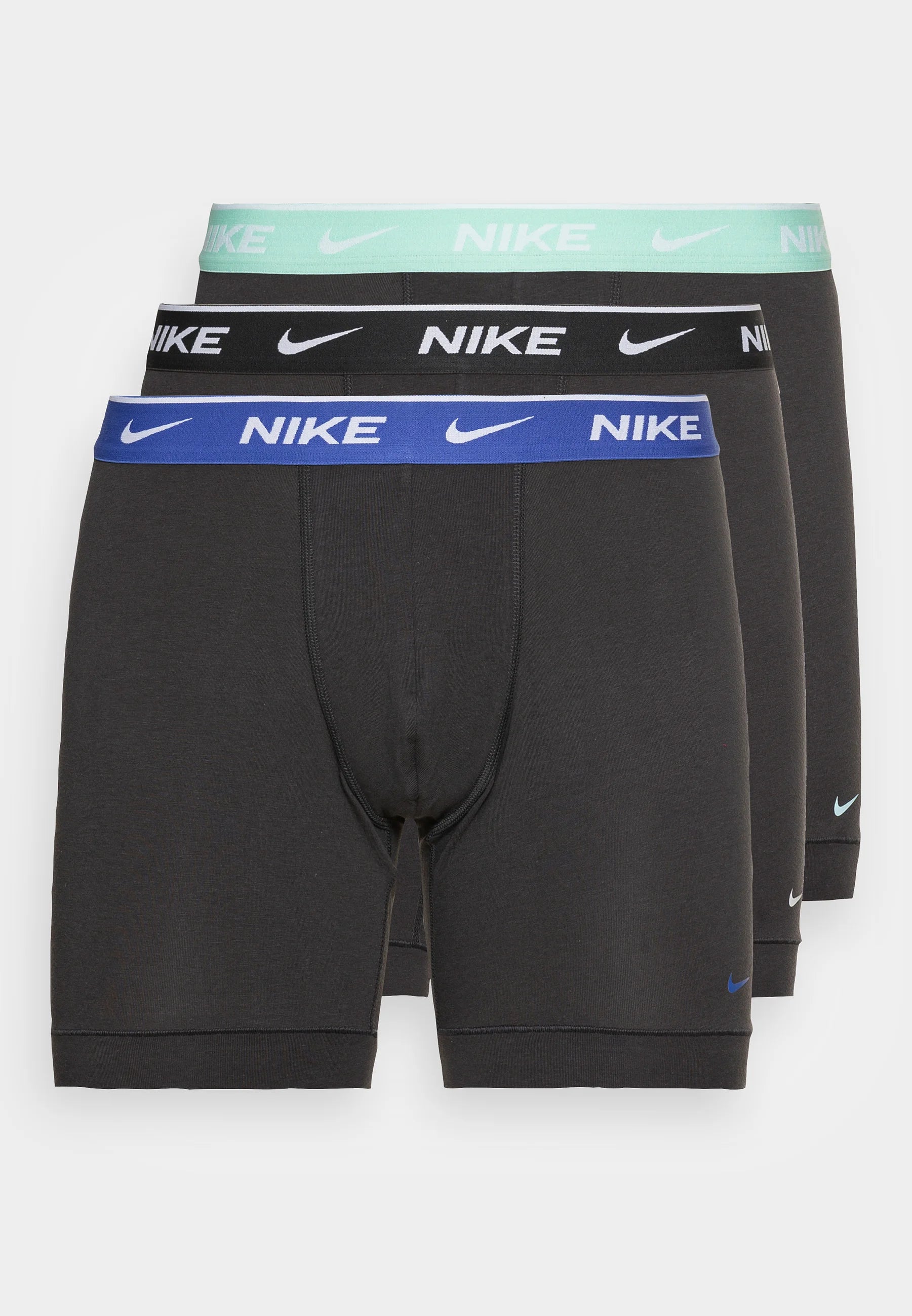 Boxer da 3 pezzi di intimo Nike: antracite, schiuma menta, nero