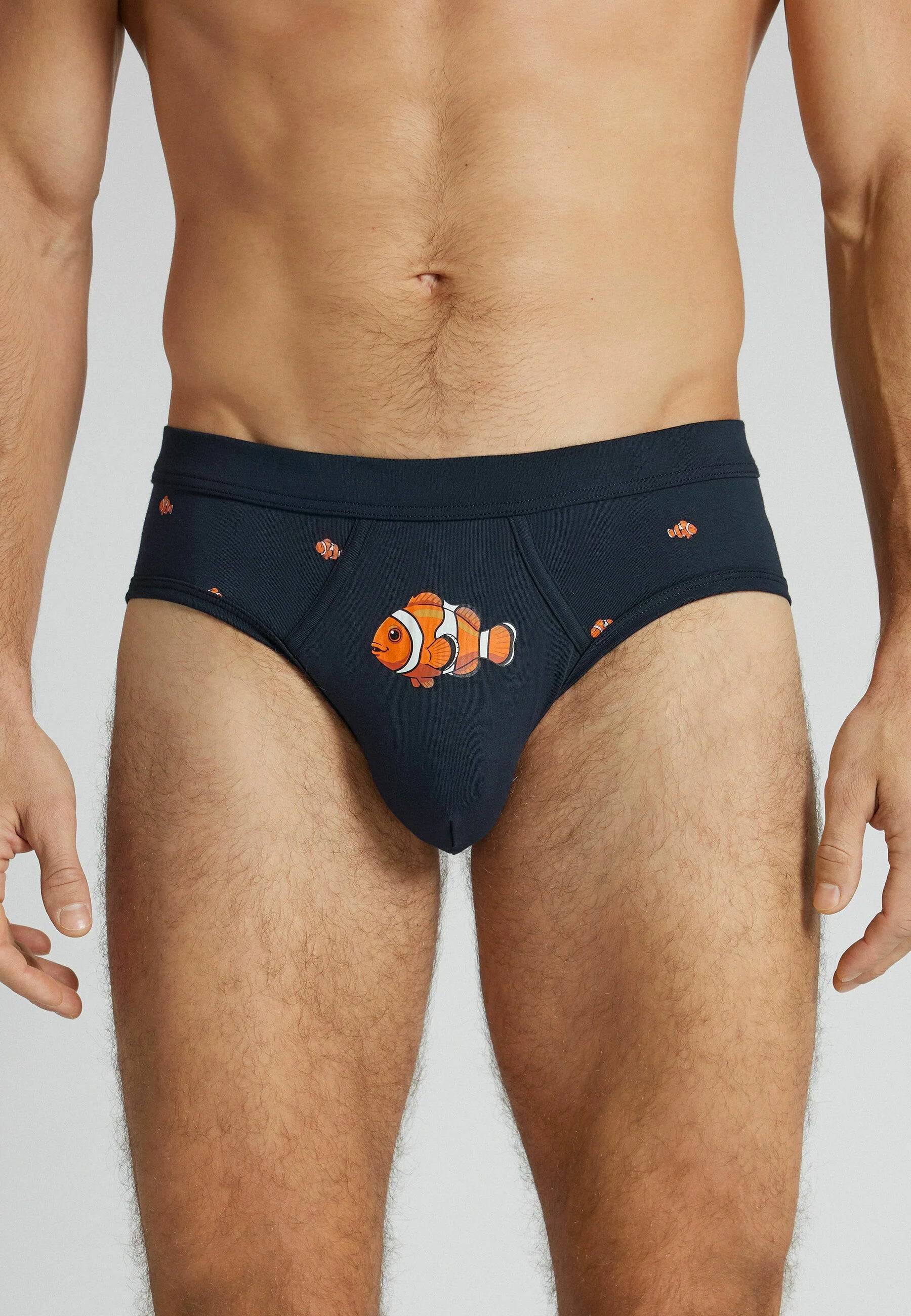IUMAN Intimissimi Uomo Stretch-Baumwoll-Slip – Blau