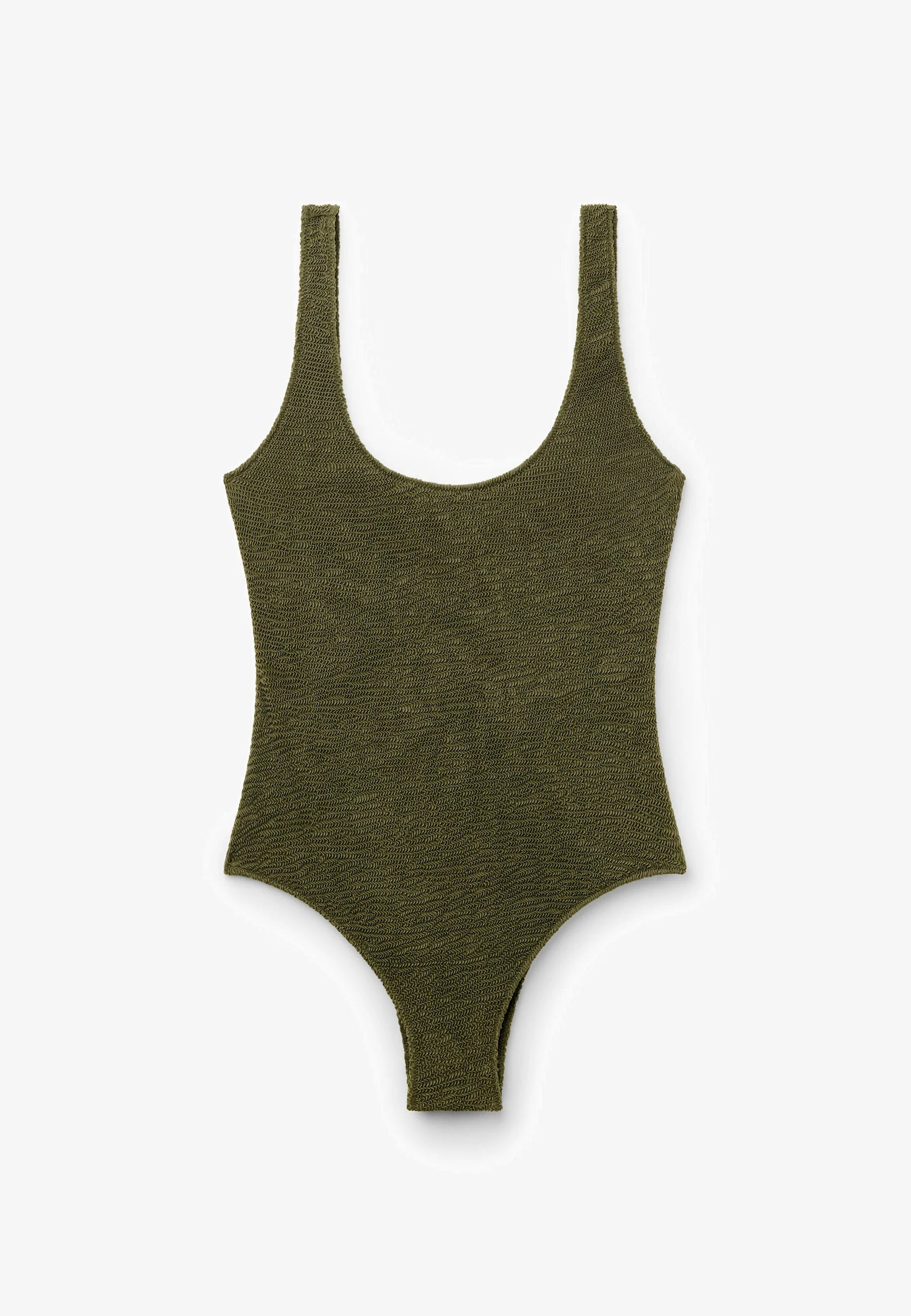 Costume da bagno Calzedonia Crinkle Waves – Verde