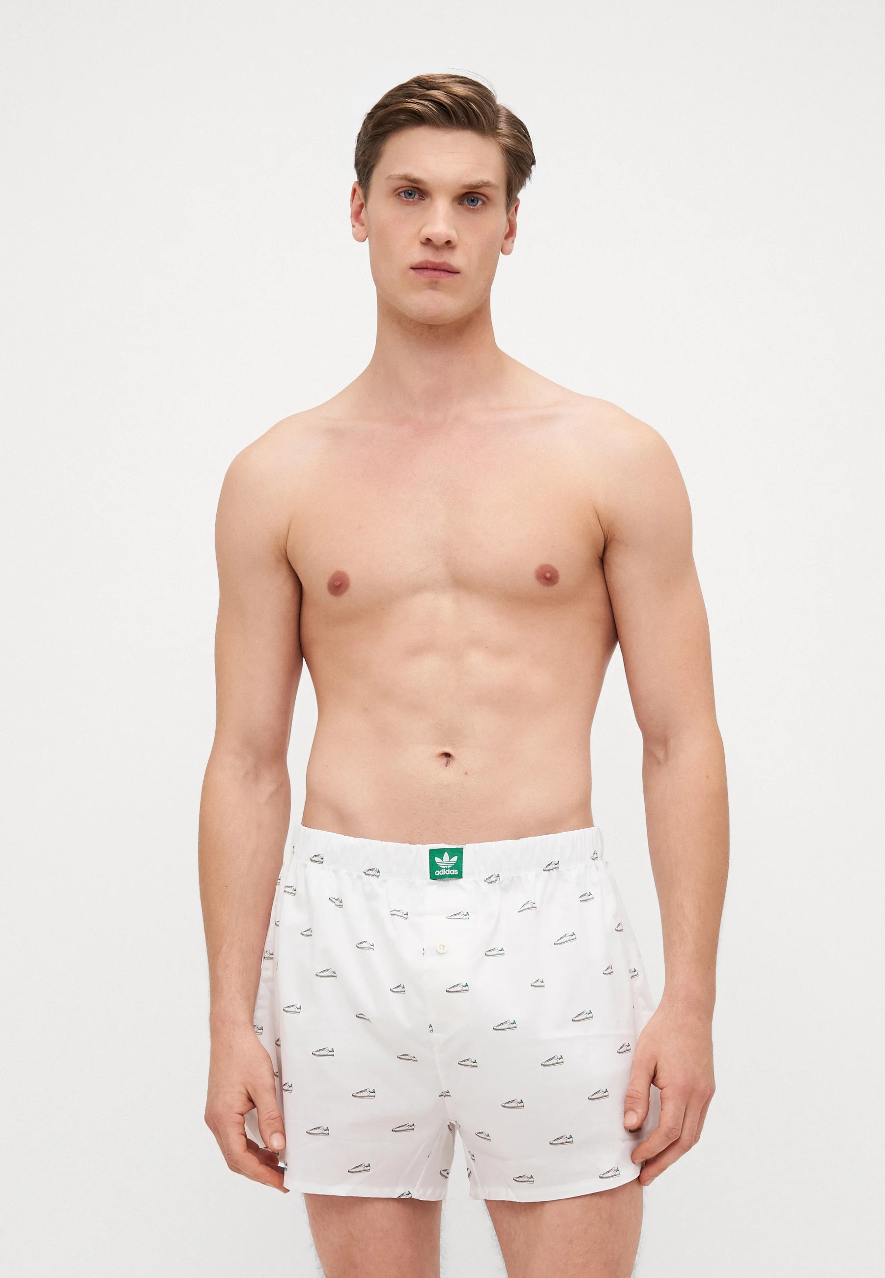 Adidas Originals 2 Pack Boxer Shorts – Black, White