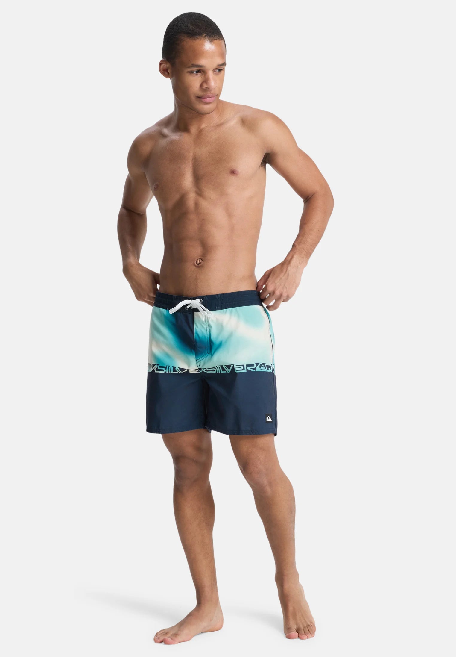 Quiksilver Everyday Half Jam Swim Shorts – Dark Navy Wordblock