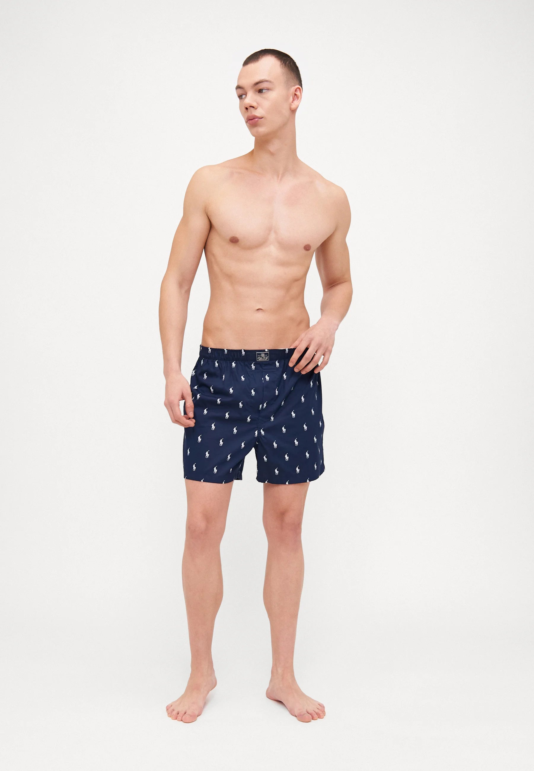 Polo Ralph Lauren Cotton Open Boxer Shorts – 3 Pack – Pistachio, Navy
