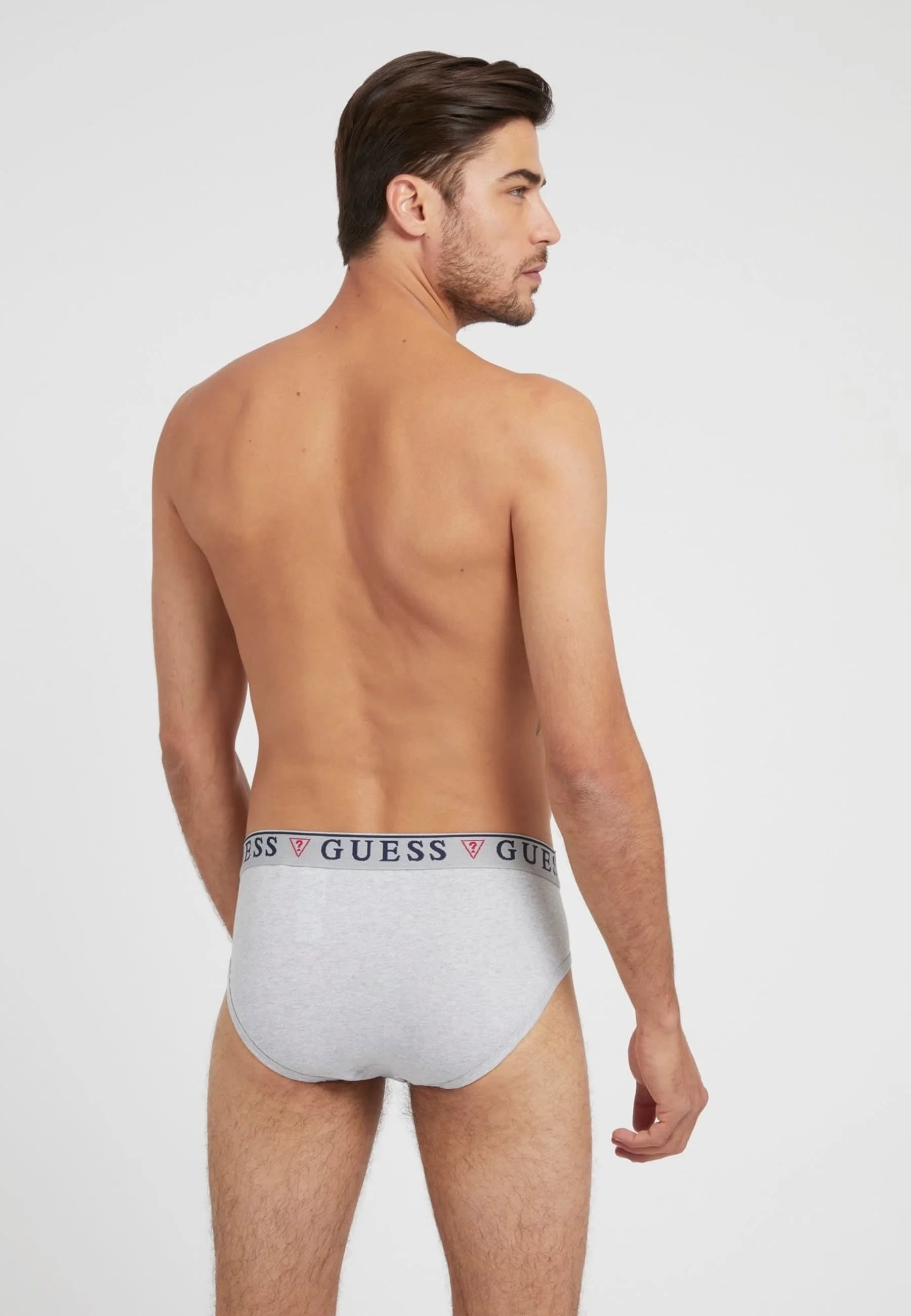 Guess Brian Hero Lot de 3 slips – Base noire multicolore