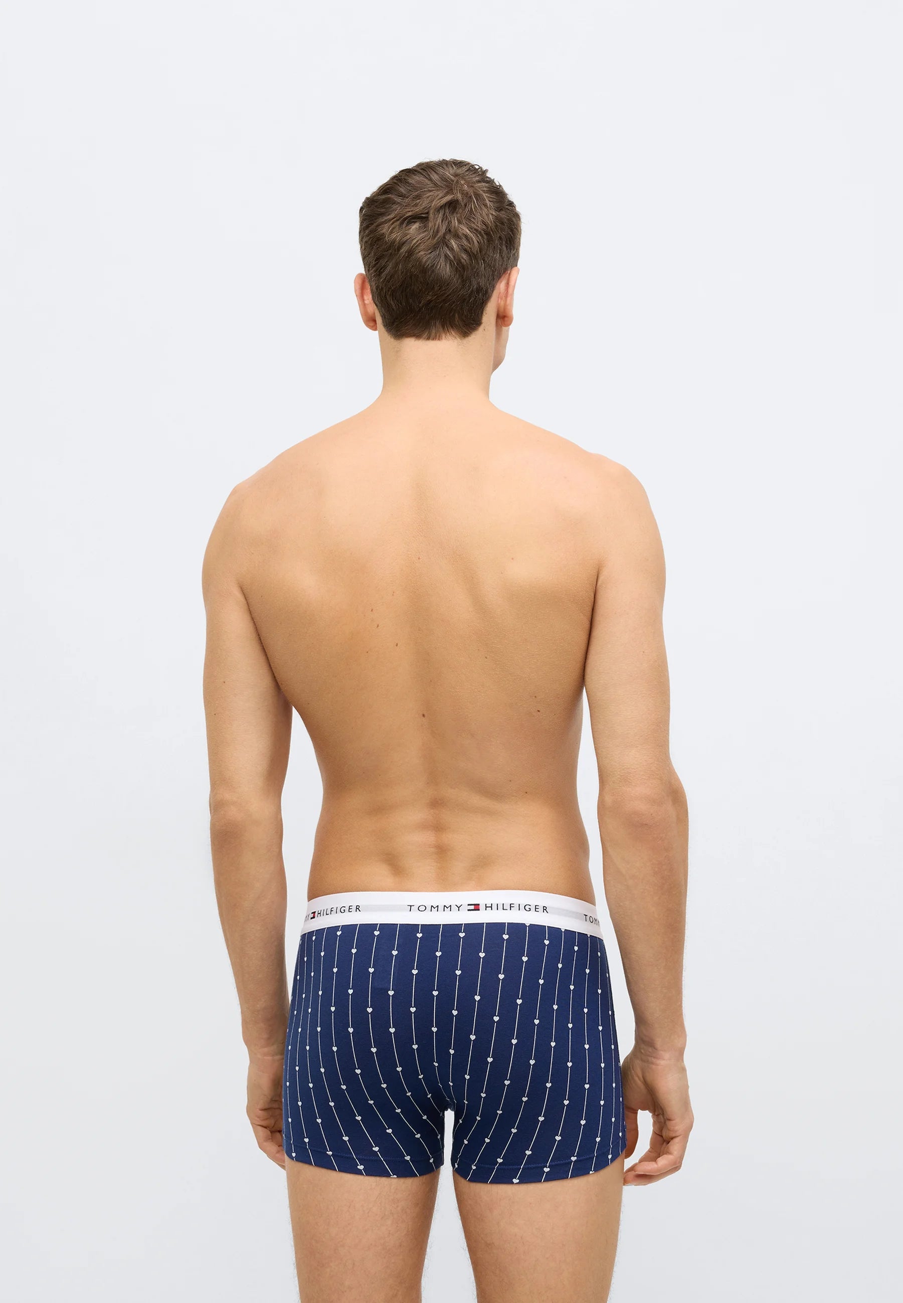 Tommy Hilfiger Signature Trunk Print 3 Pack – Blue, Red