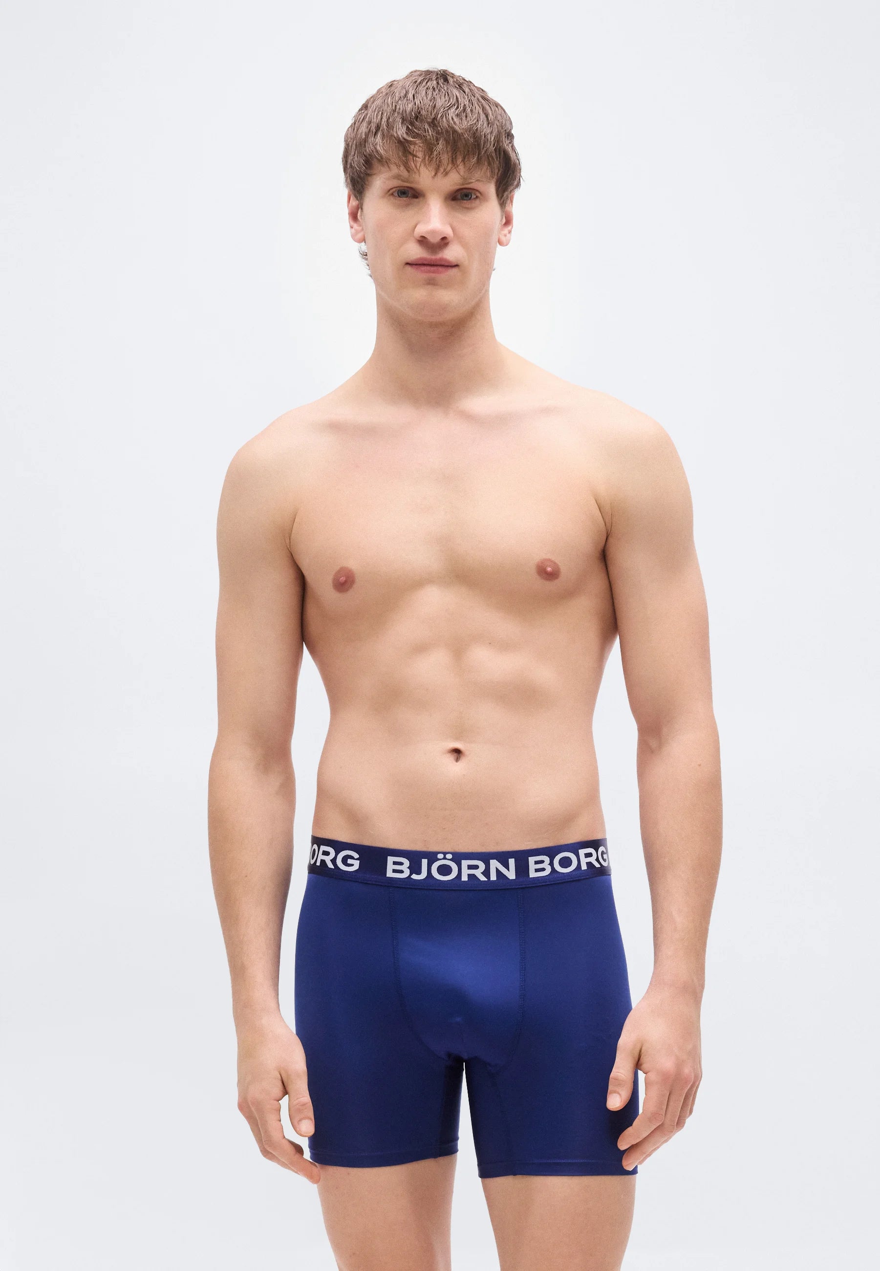 Björn Borg Sports 5 Pack Boxer Briefs – Blue, Black, Dark Blue
