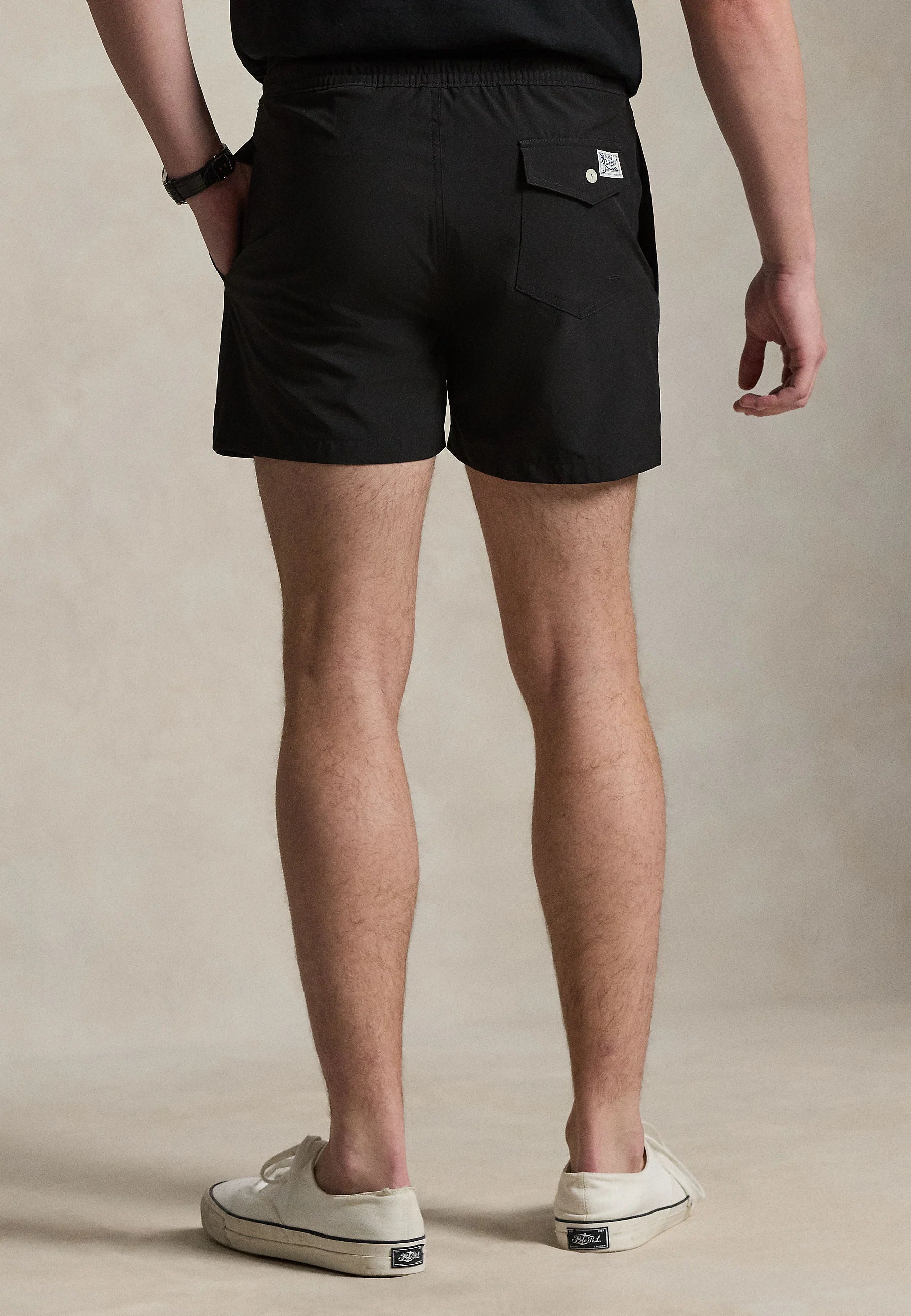 Short de bain slim fit Polo Ralph Lauren Traveller noir – Noir