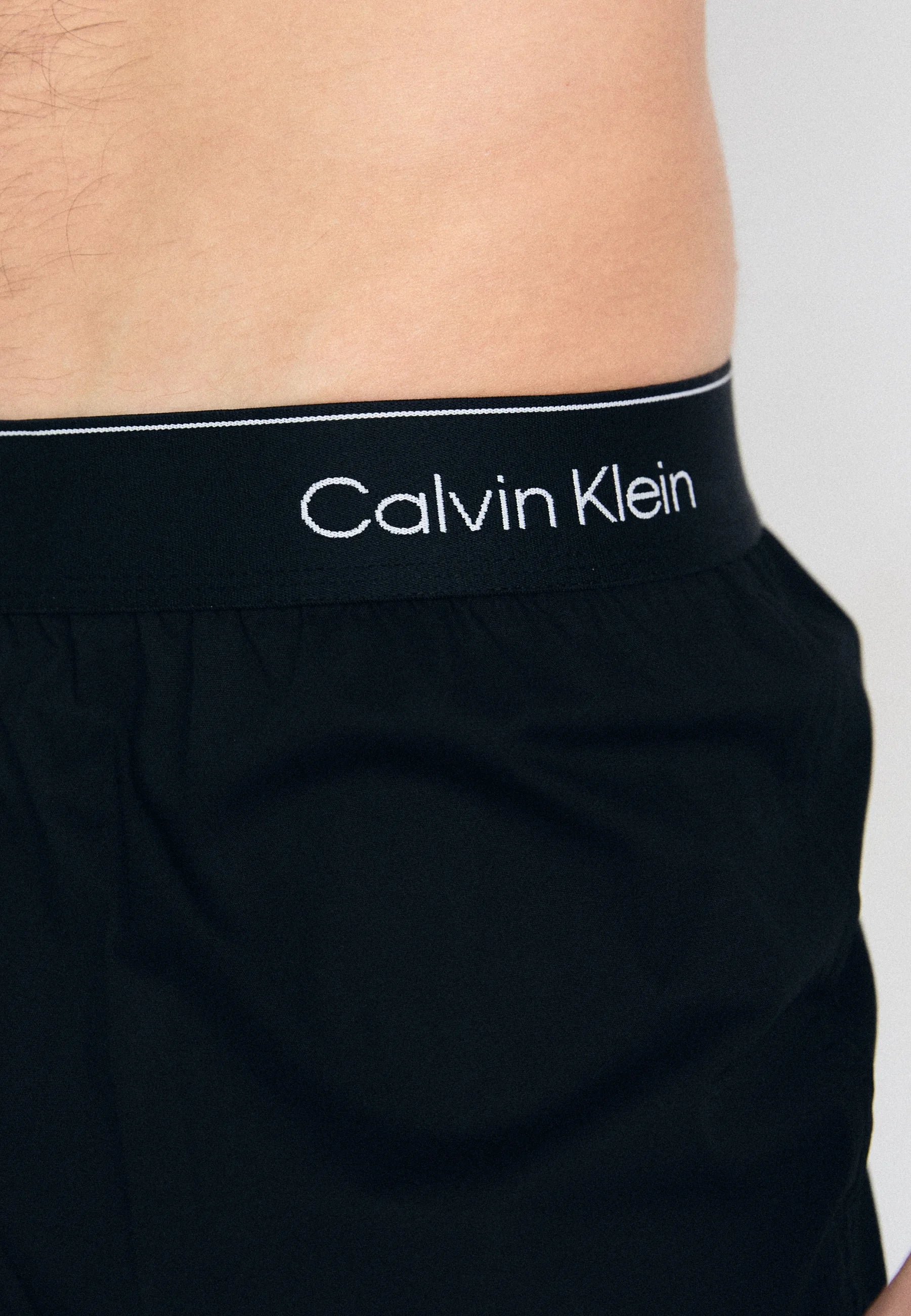 Calvin Klein Icon Cotton Stretch Slim Boxer Shorts – 3 Pack – Black, Glacier, Blue