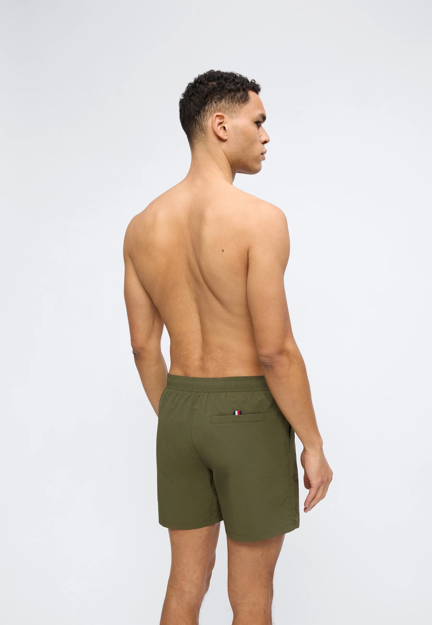 Short de bain Tommy Hilfiger – Vert armée