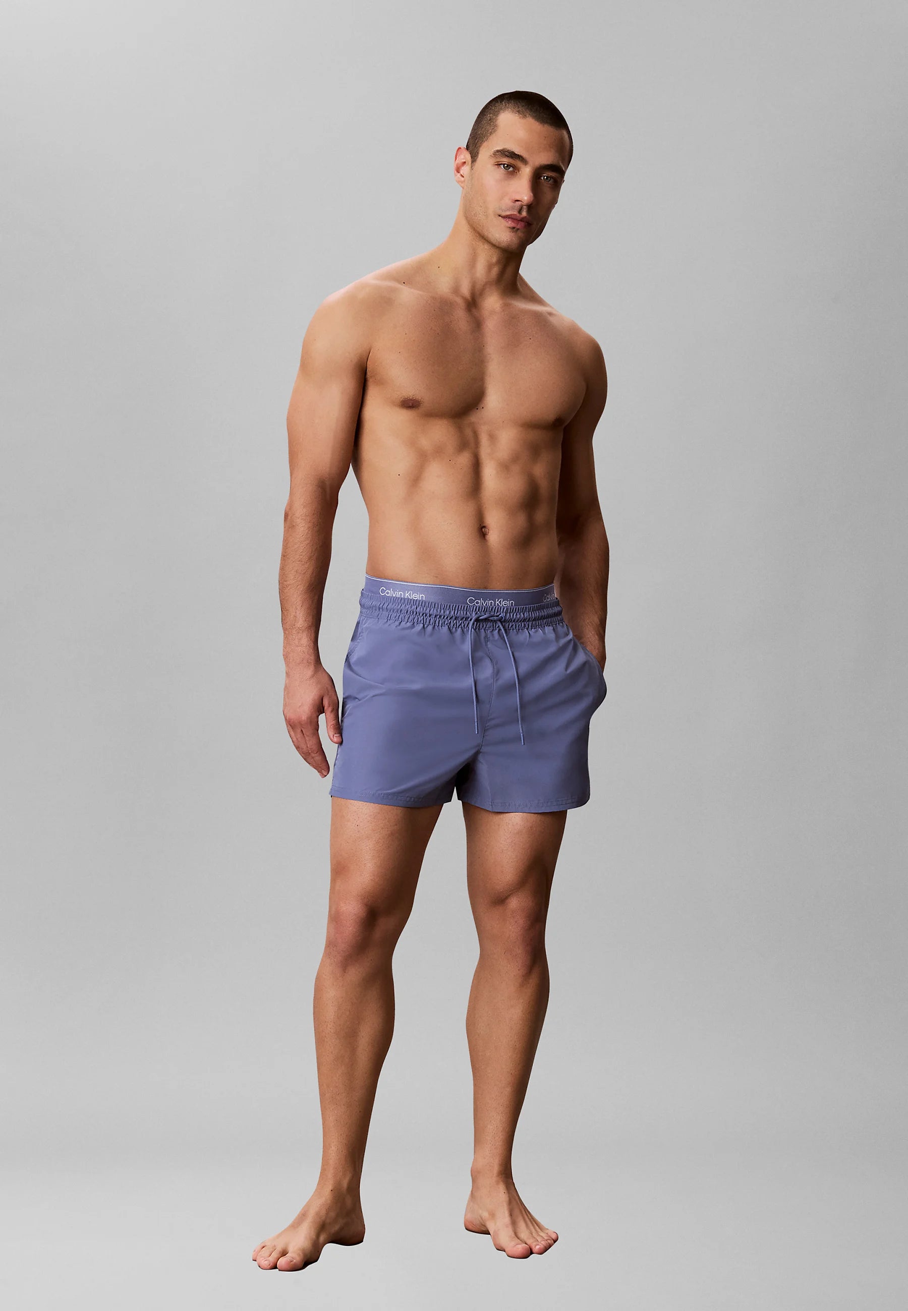 Short de bain Calvin Klein Essentials - Tulipe bleue