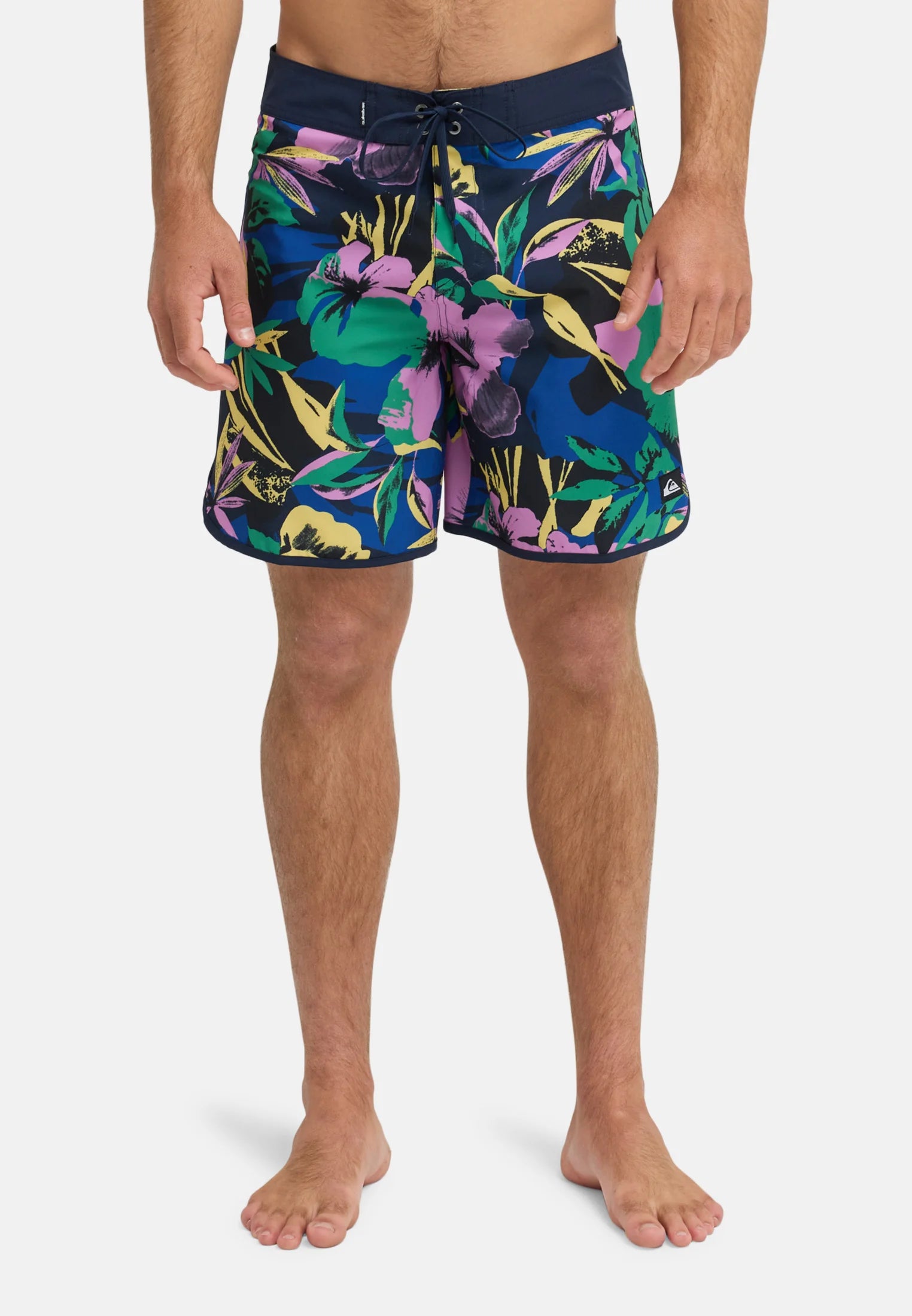 Quiksilver Surf Scallop 18 Badeshorts – Khaki