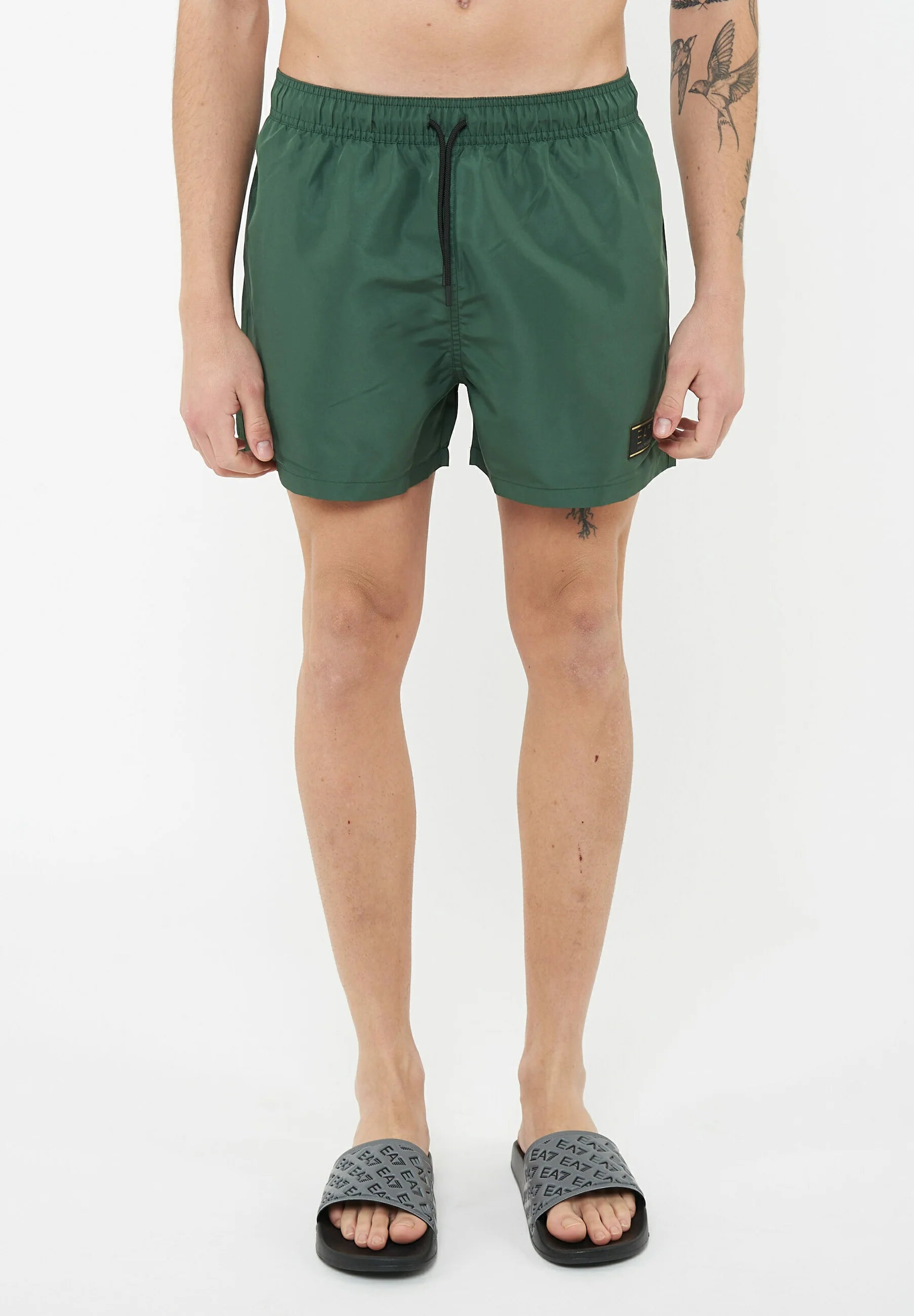 Plavecké šortky Emporio Armani EA7 pro vodní sporty – Cilantro