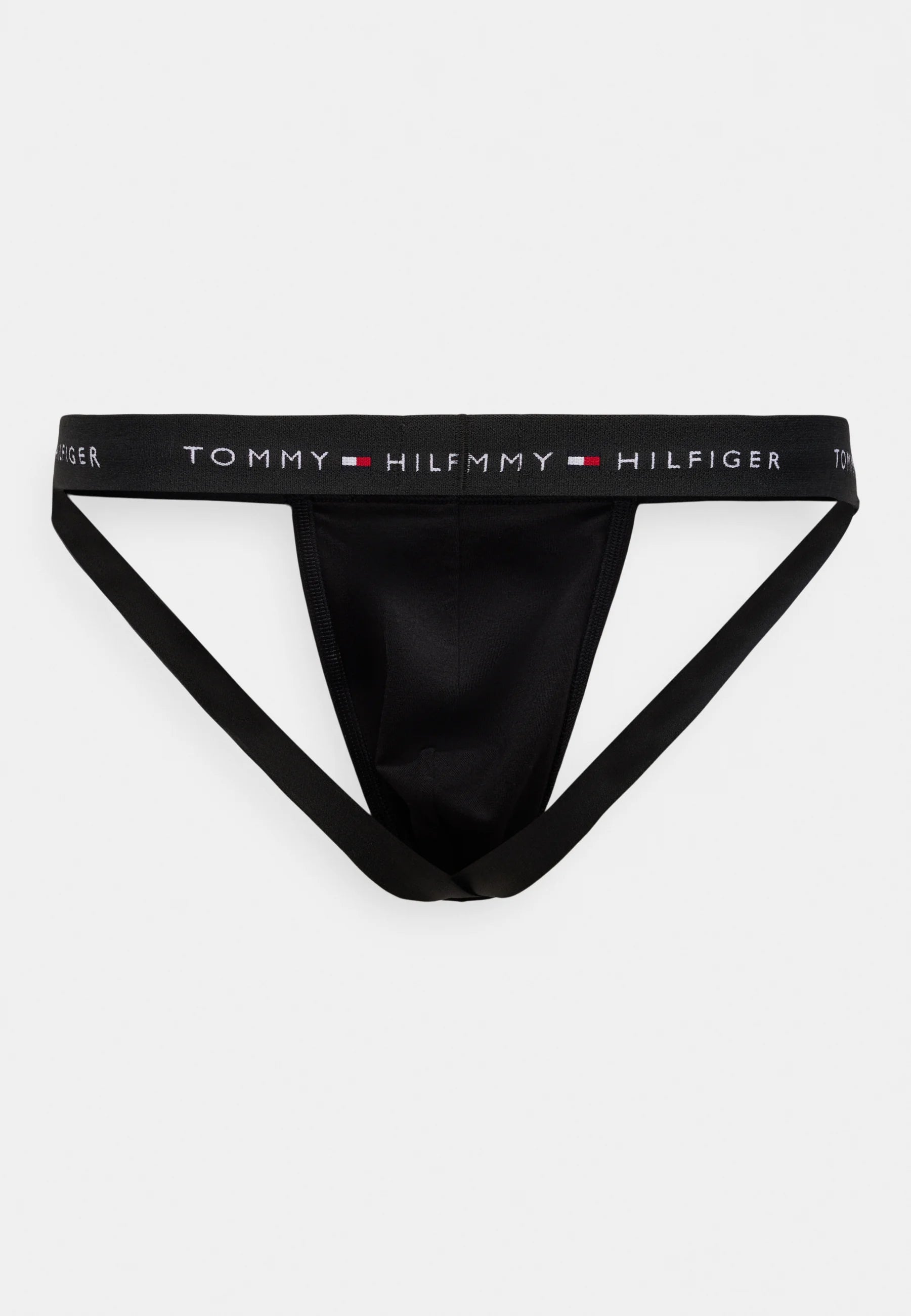 Tommy Hilfiger Signature Jockstrap 3 Pack – Black