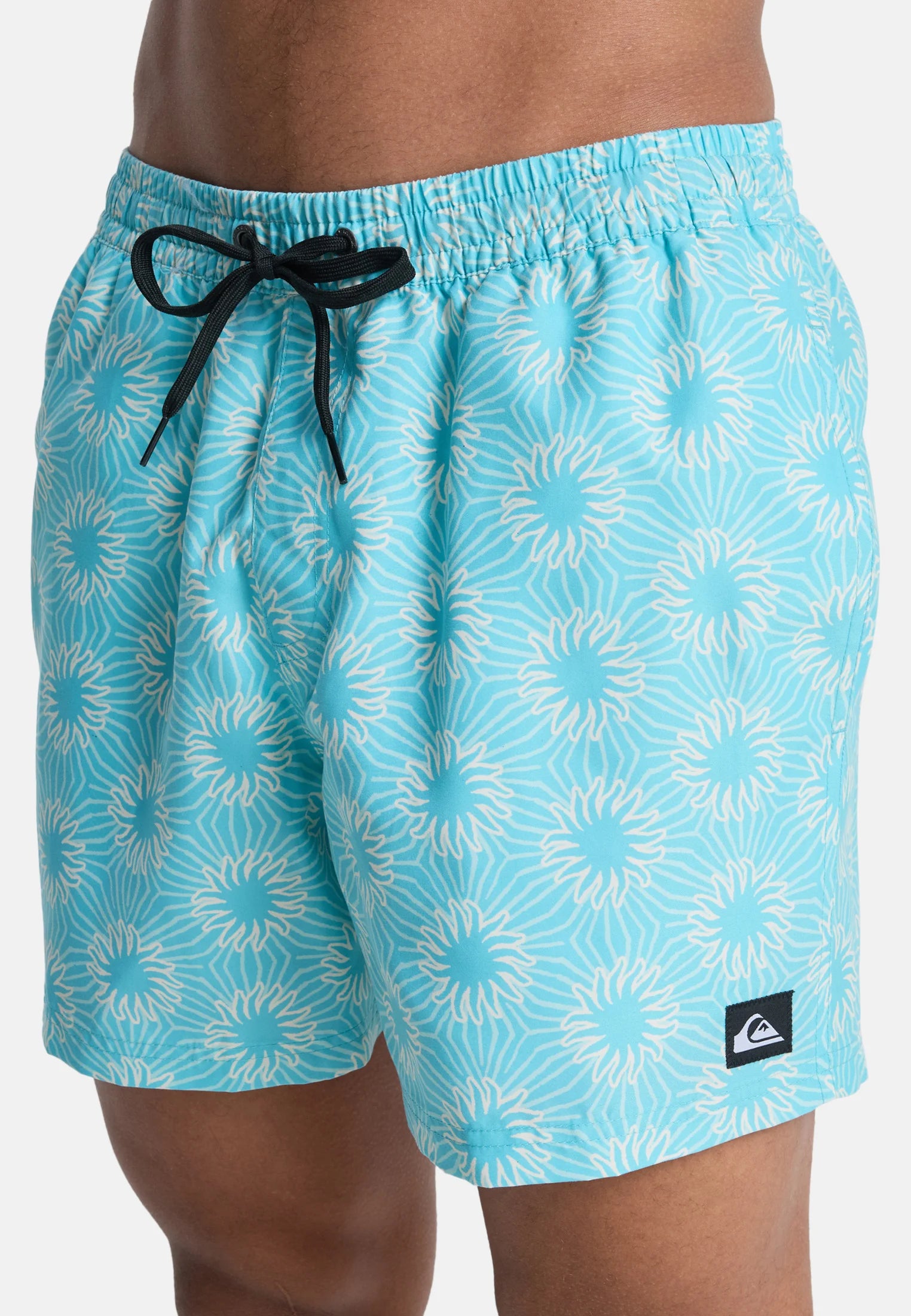 Plavkové šortky Quiksilver Everyday Printed Volley 15 – modrý potisk