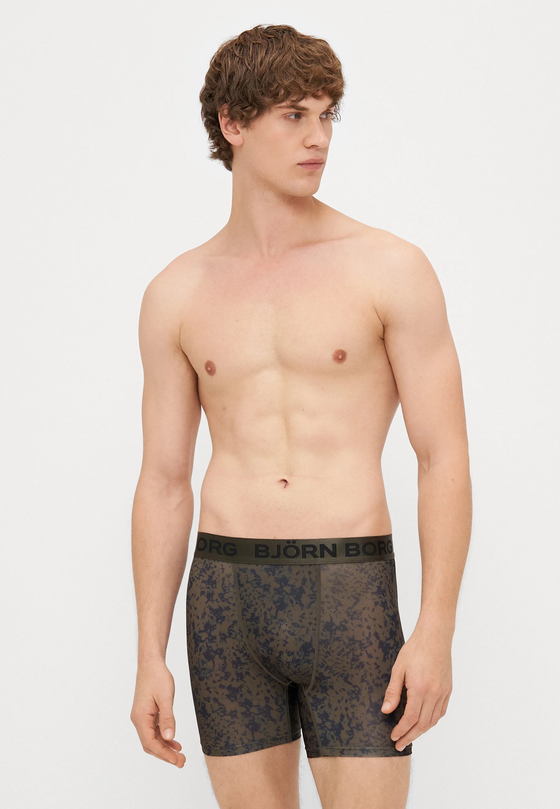 Björn Borg Sports 5 Pack Boxer Briefs – Pink, Blue, Black, Olive