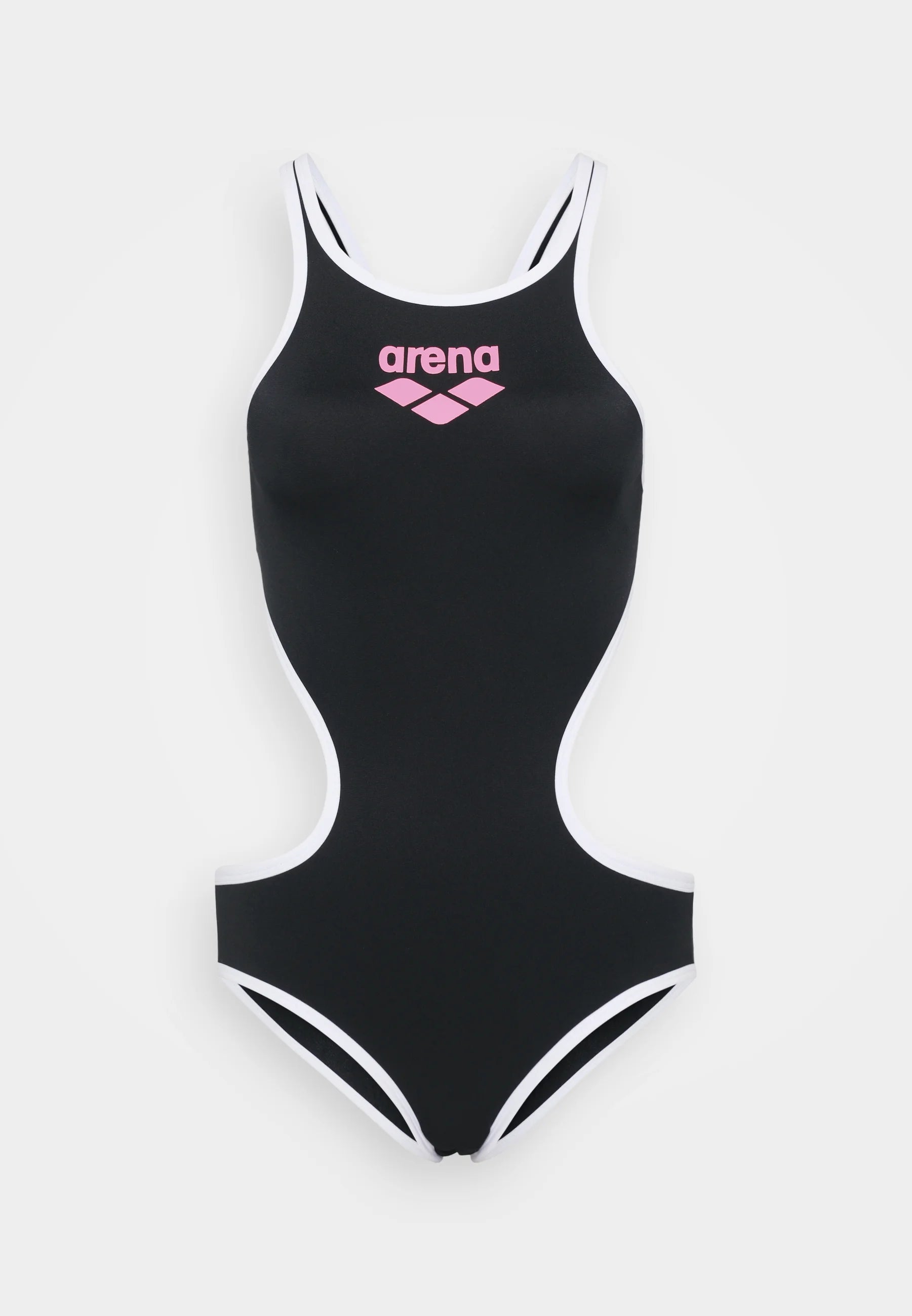 Maillot de bain une pièce Arena One Biglogo – Noir, Blanc